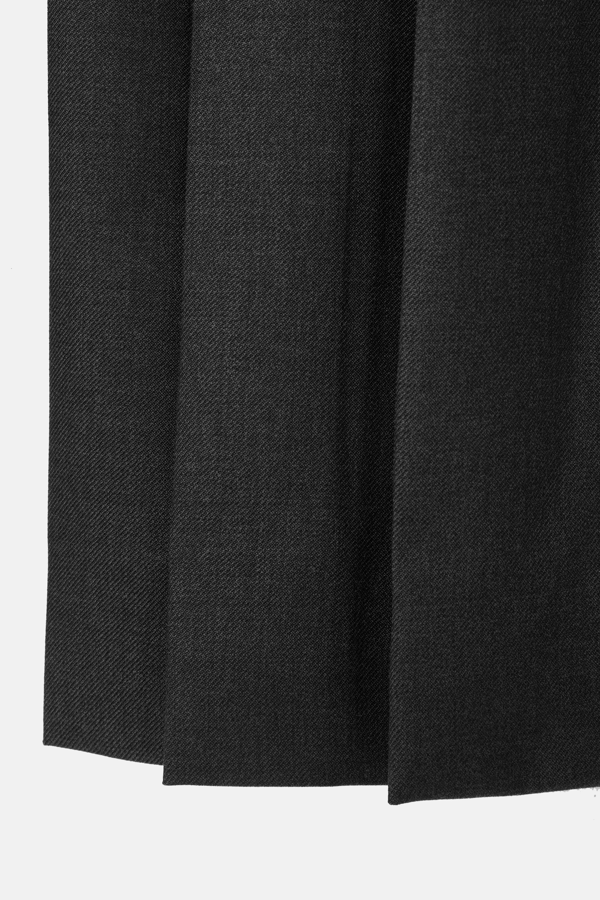 Grey Gabardine Medium Hakama Pants - Image 6