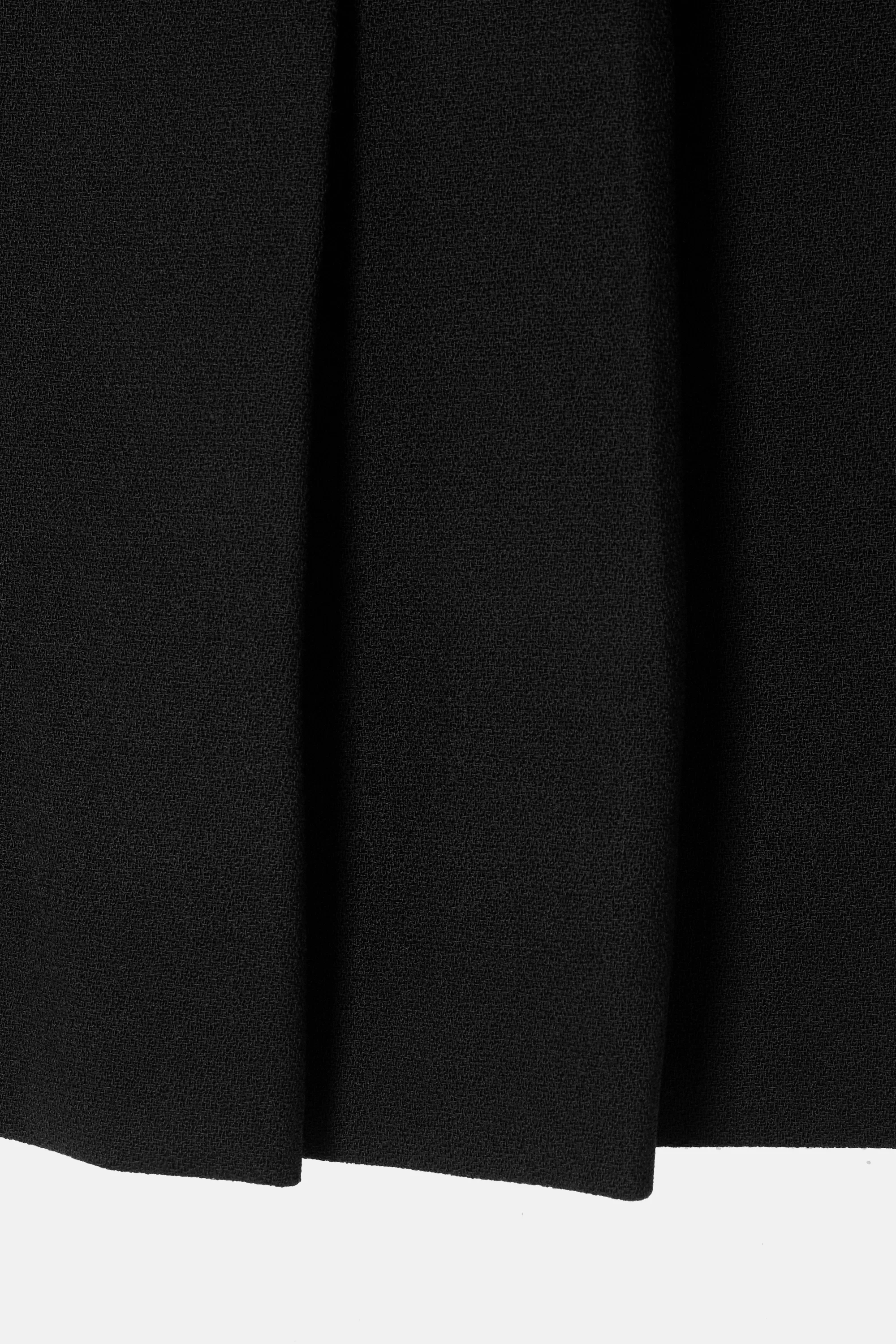 Medium Black Hakama Pants Matte & Shiny - Image 6