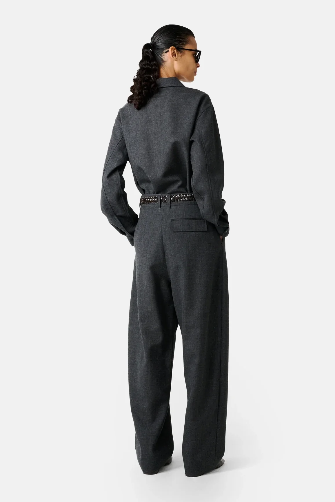 Slate Melange Pinole Shirt - Image 4