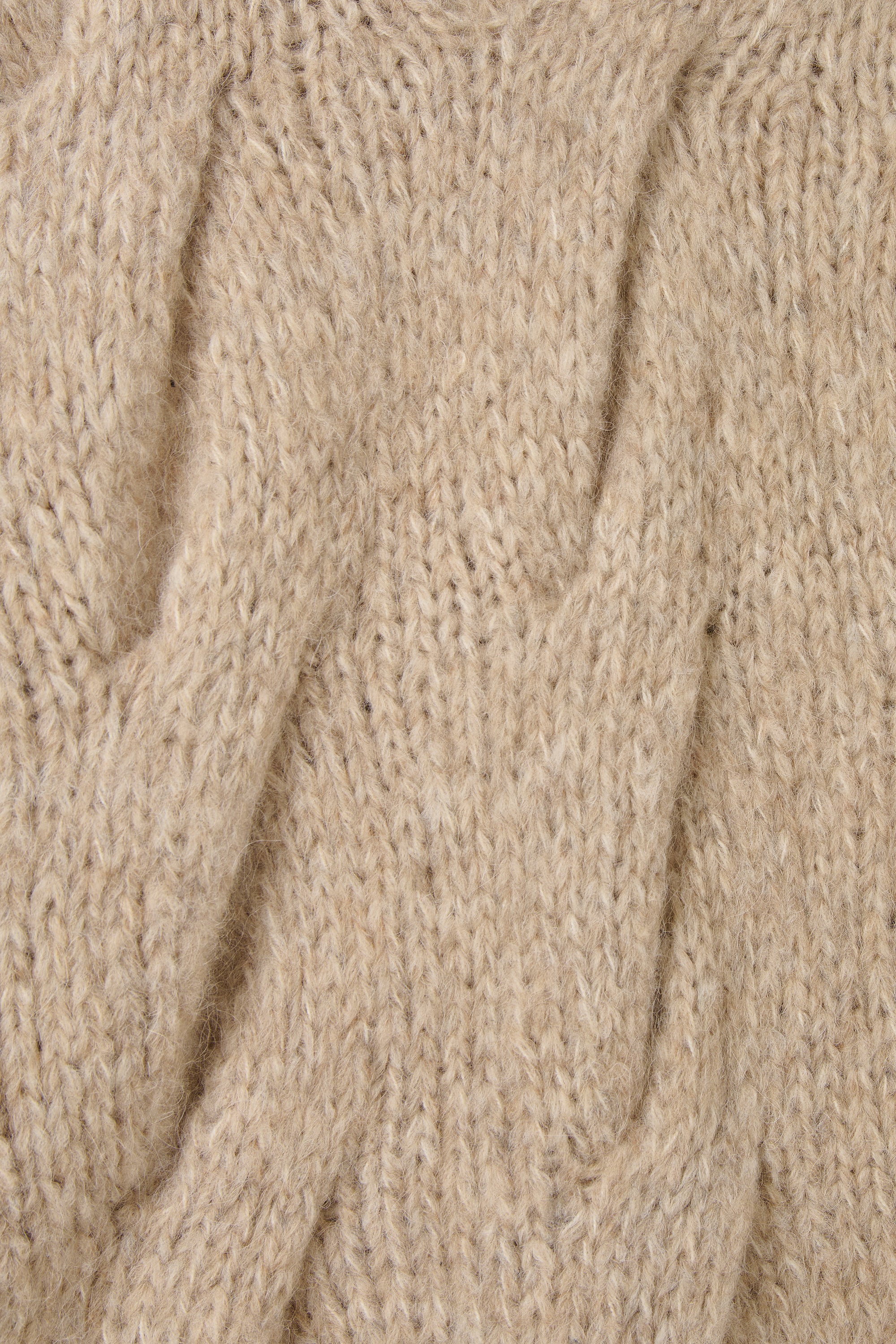 Husk Handknit Cable Vest - Image 4