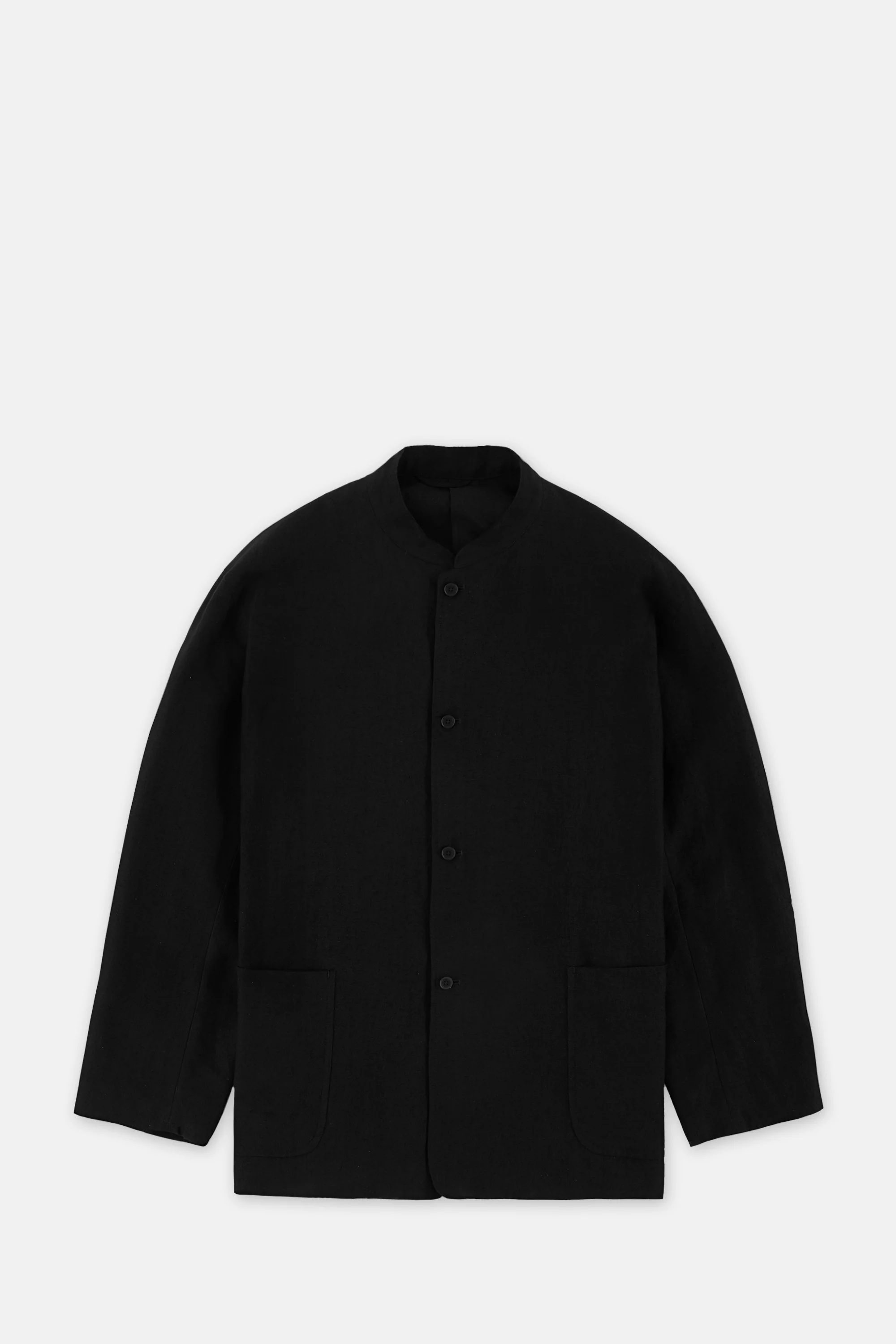 Hemp Stand Collar Jacket