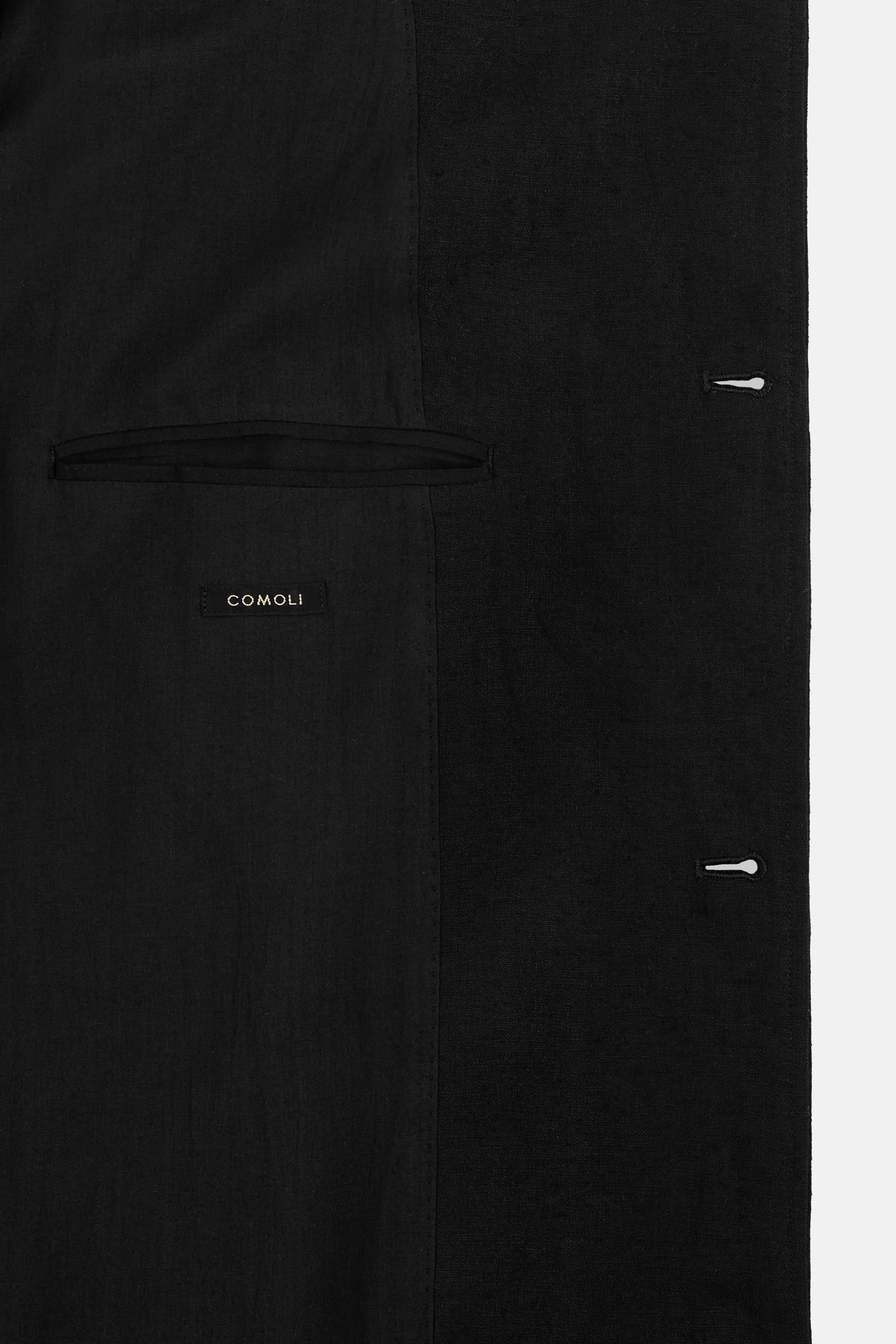 Hemp Stand Collar Jacket - Image 3