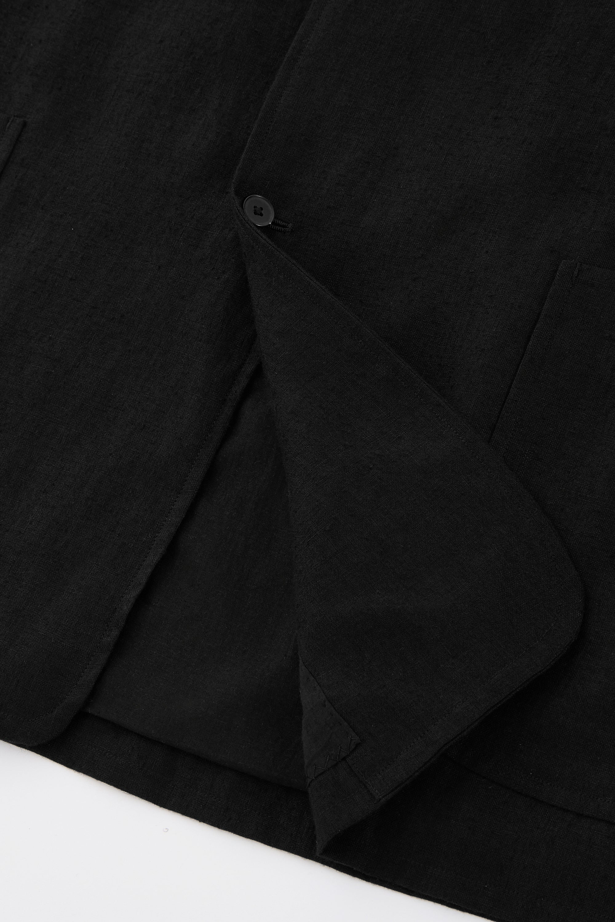 Hemp Stand Collar Jacket - Image 5