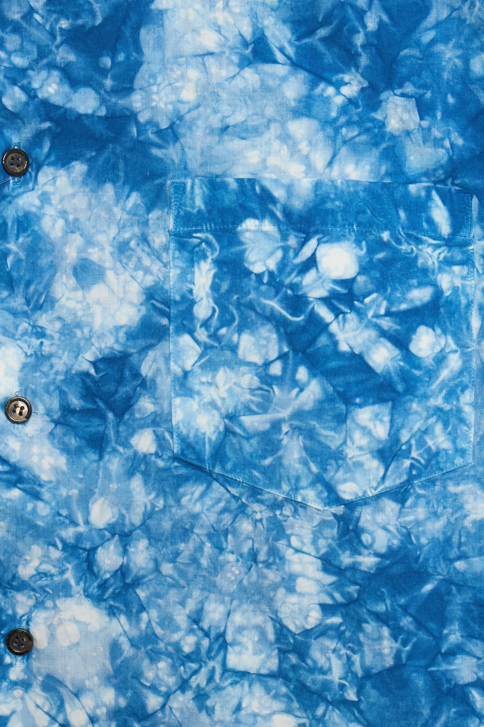 Pure Indigo Muraku Moshibori Regular Shirt - Image 3