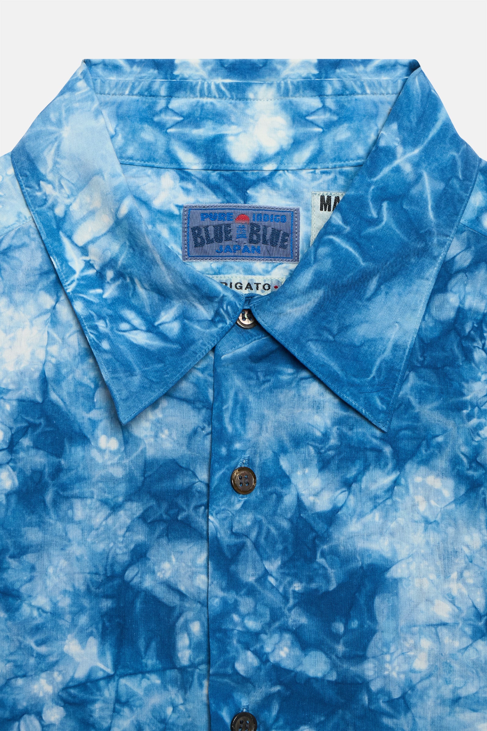 Pure Indigo Muraku Moshibori Regular Shirt - Image 4