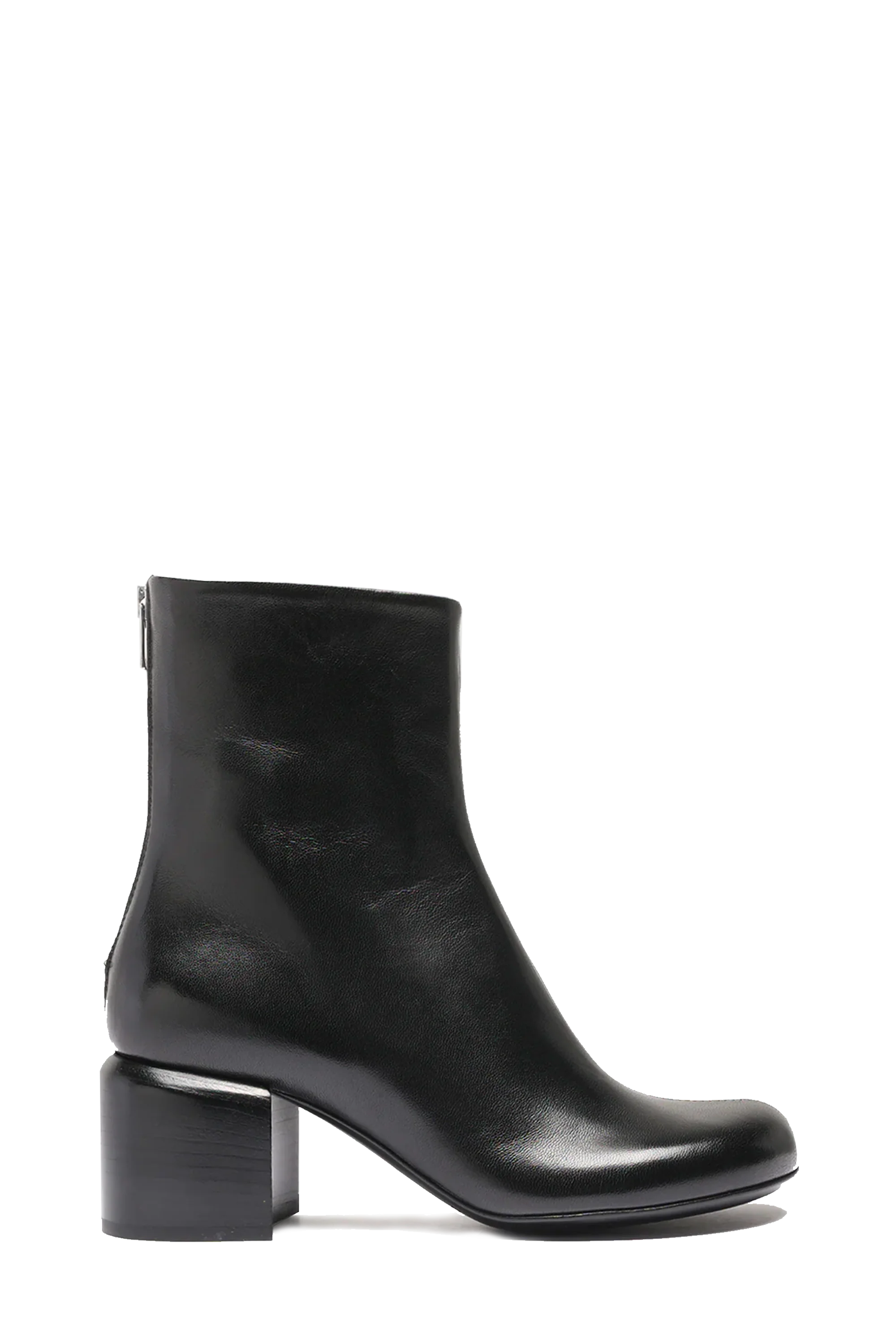 Black Ethel 004 Nappa Ankle Boots