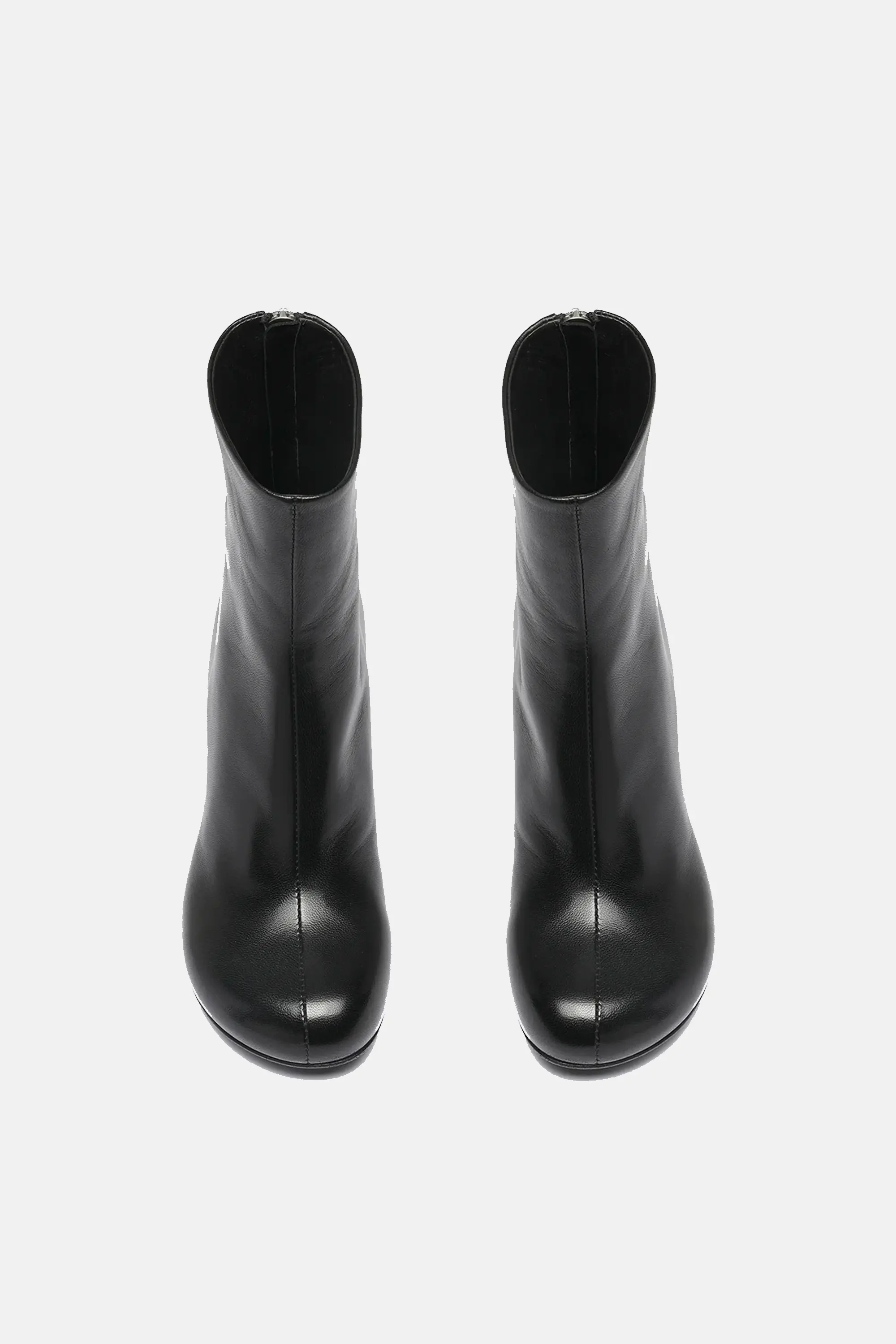 Black Ethel 004 Nappa Ankle Boots - Image 2
