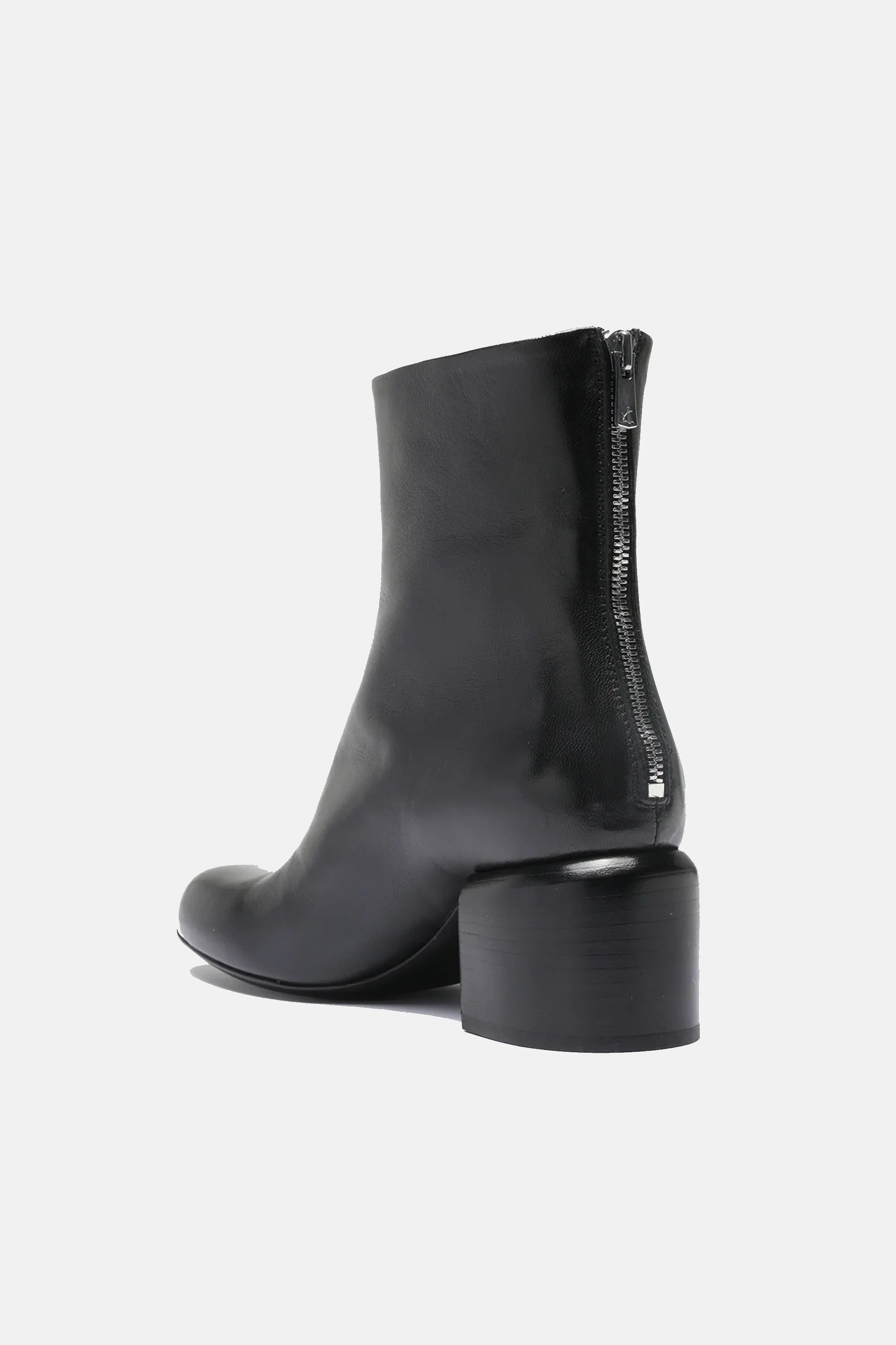Black Ethel 004 Nappa Ankle Boots - Image 3