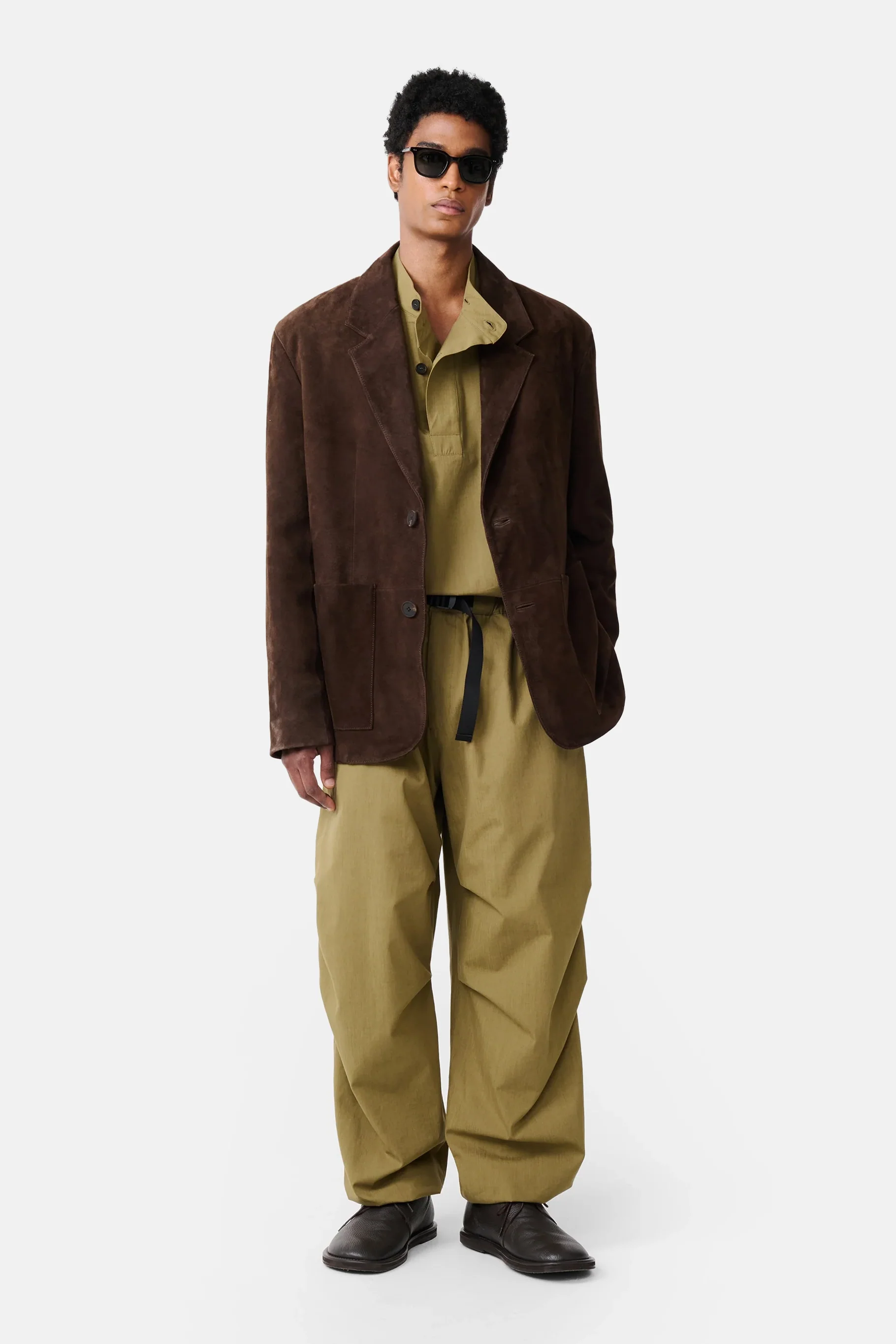 Brown Tiko Suede Jacket - Image 3