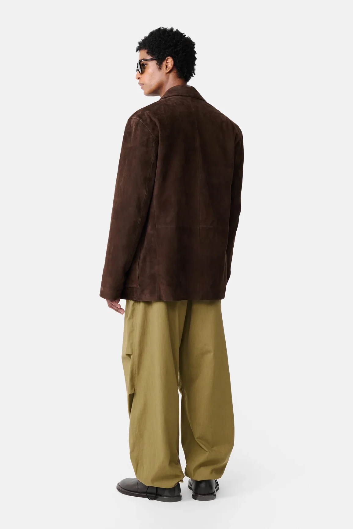 Brown Tiko Suede Jacket - Image 4