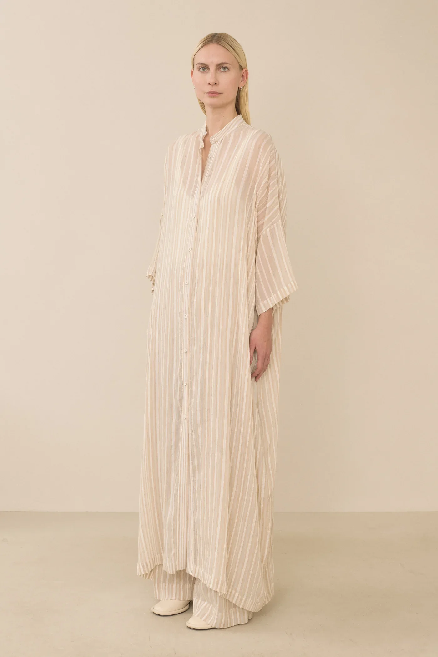Lines Shirt Dress - Image 3