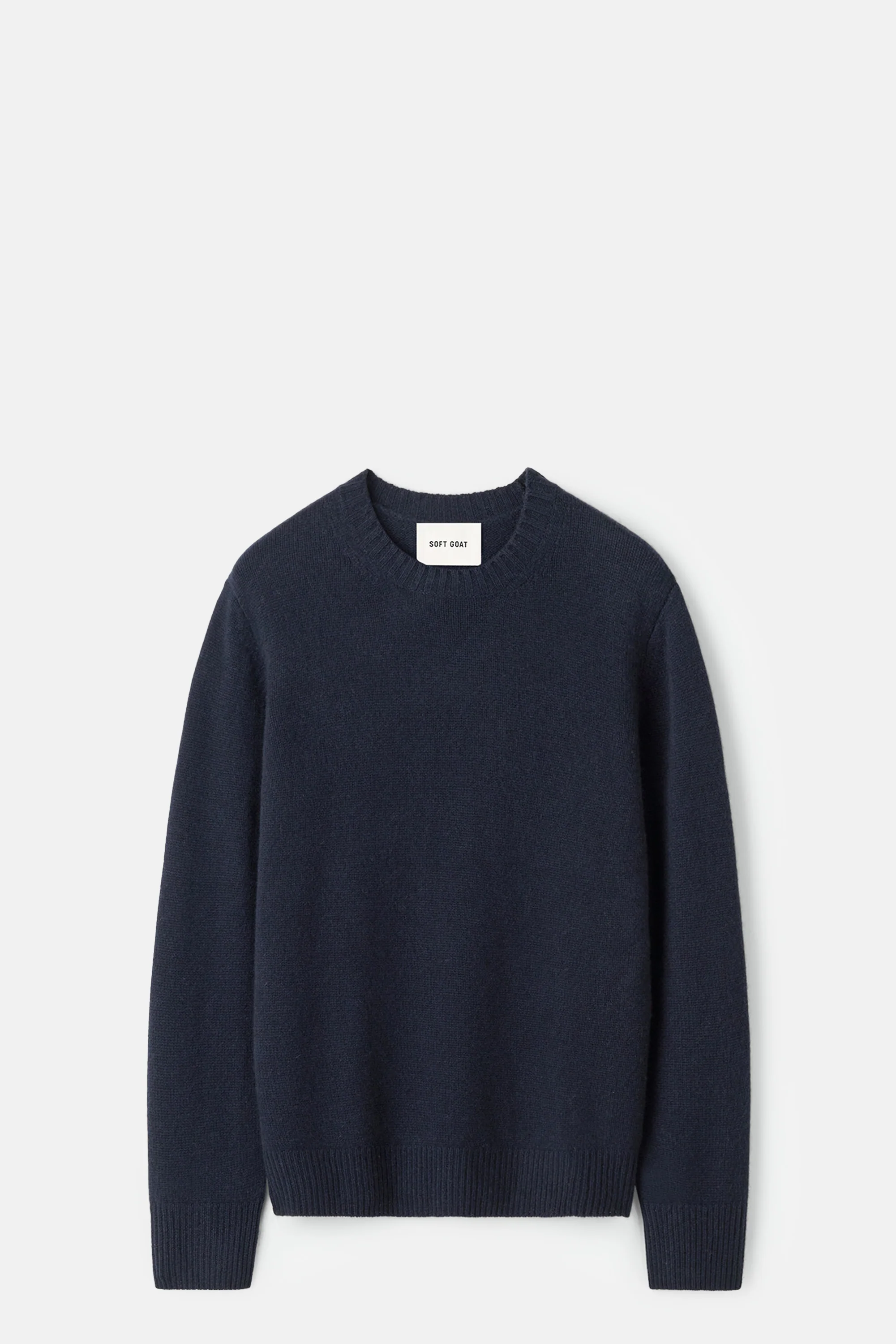 Navy Men's Chunky Crewneck