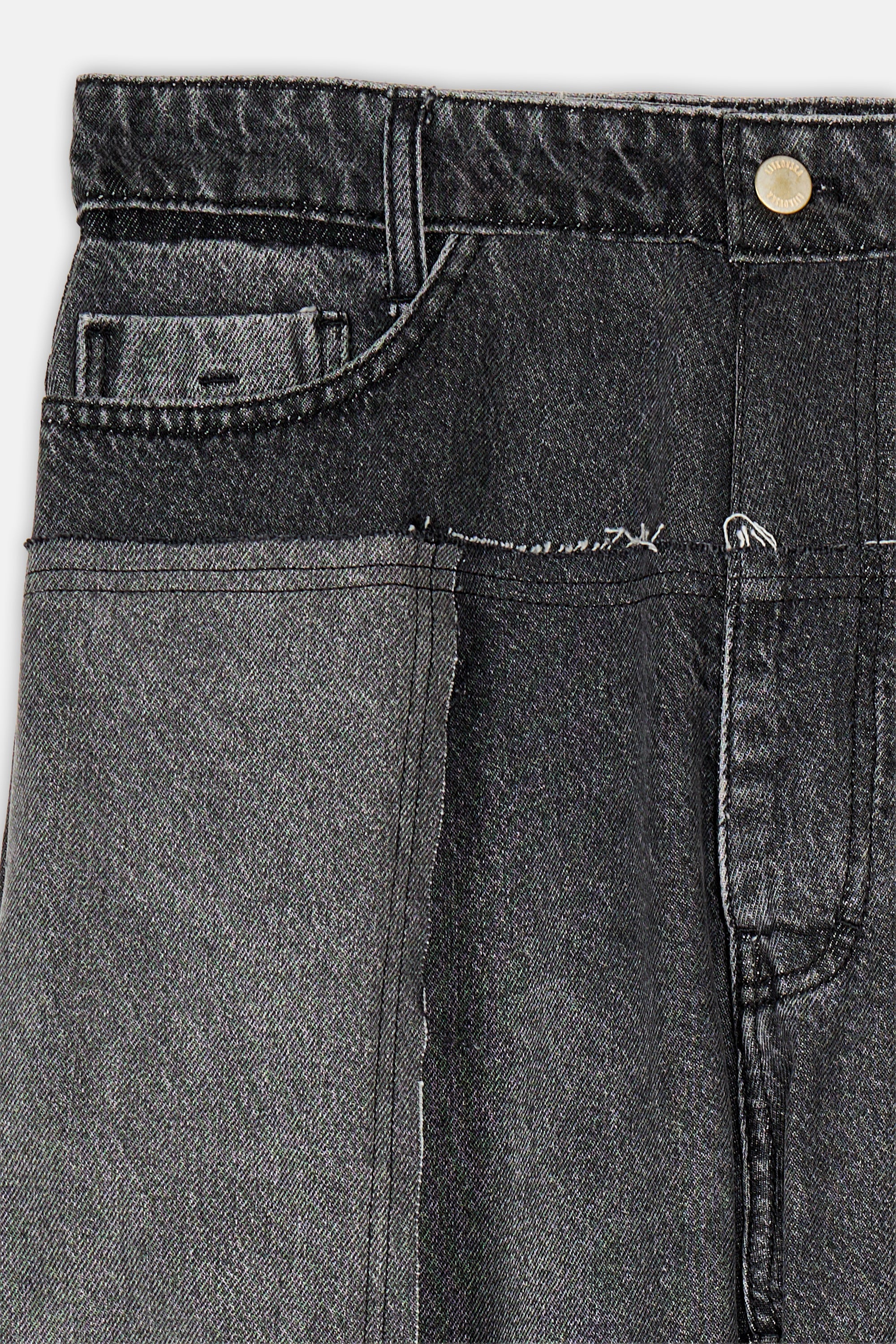 Mid Rise Wide Leg Jeans - Image 3