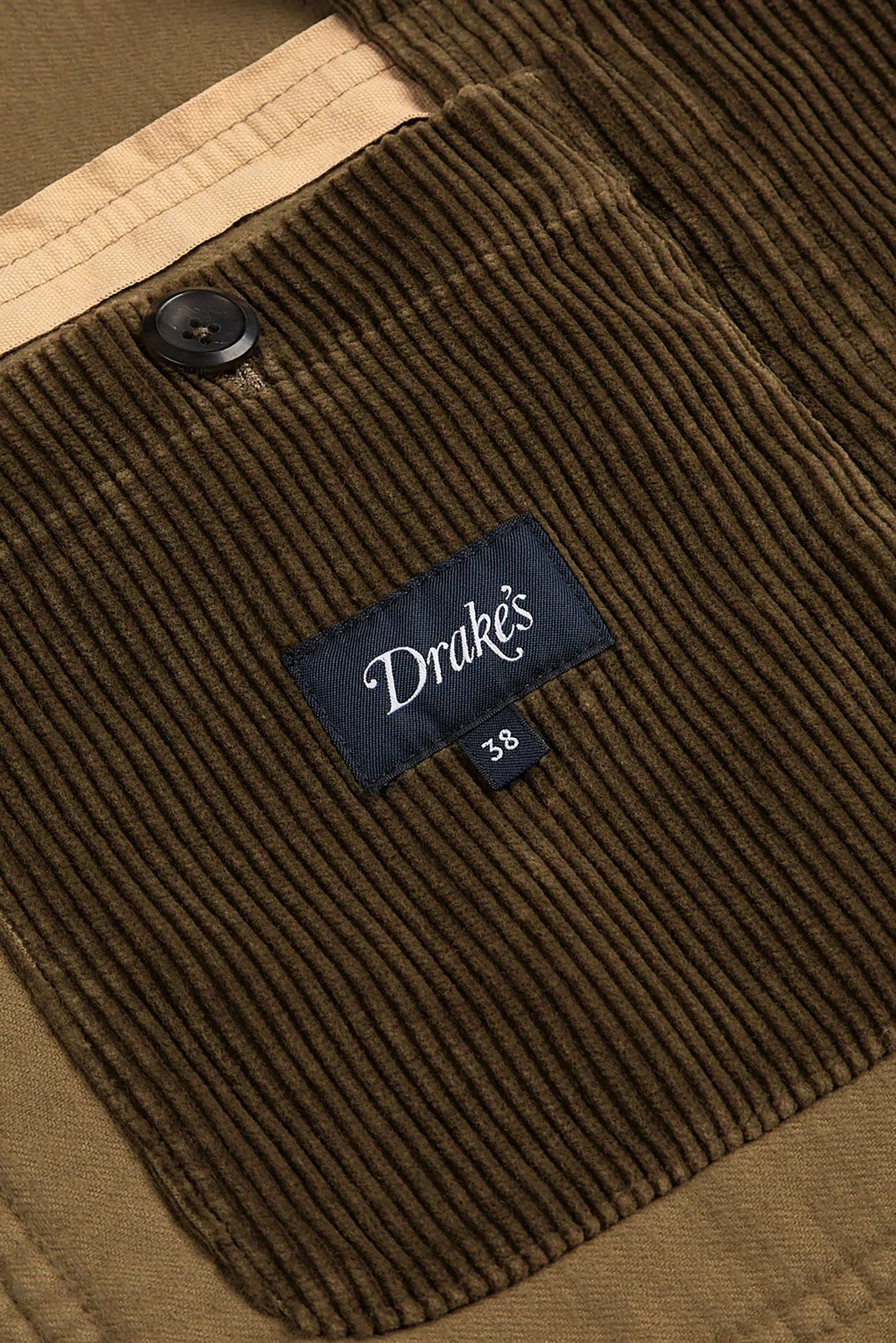 Olive Cotton Corduroy Games Blazer Mk. I - Image 5