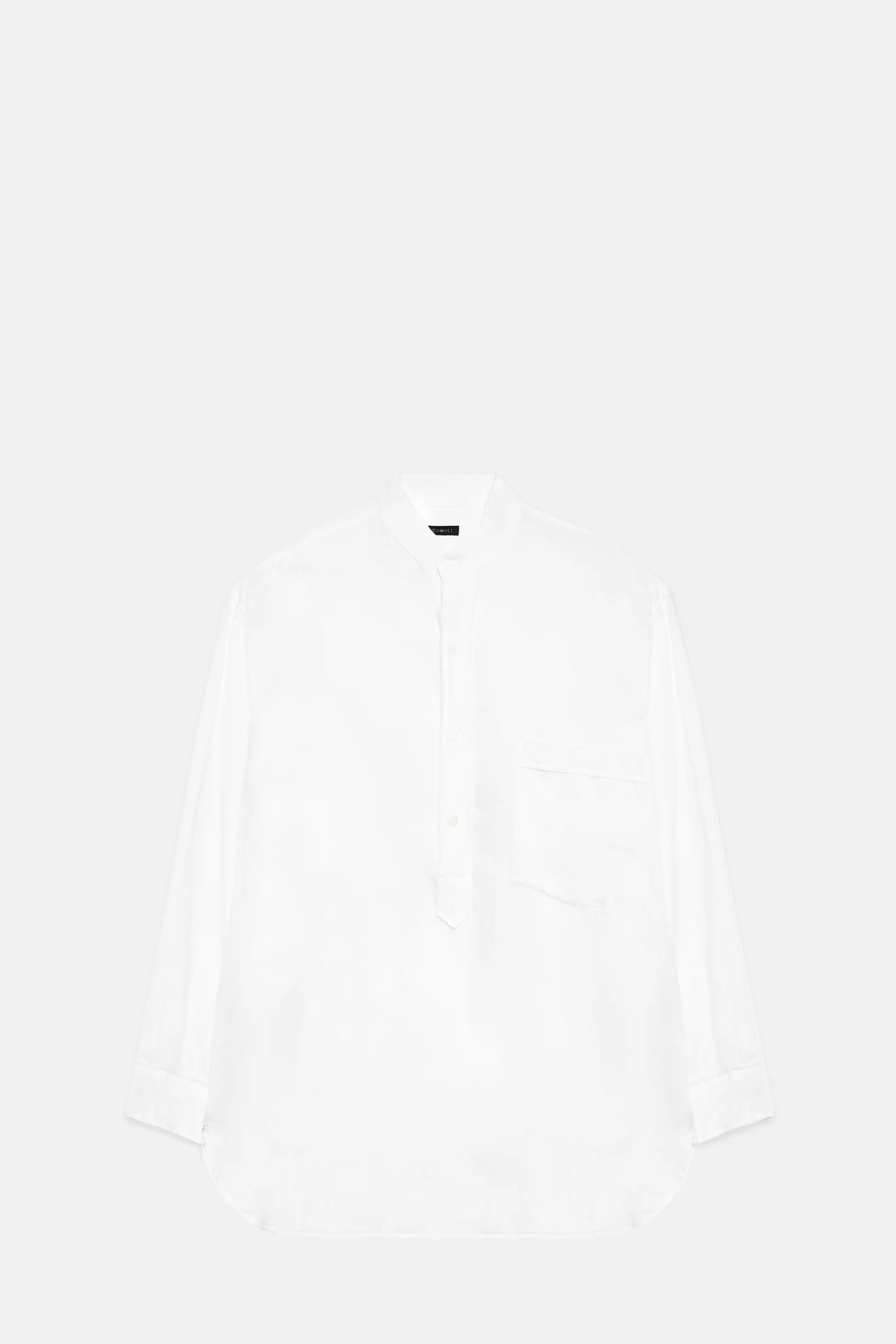 White Muslin Pullover Shirt