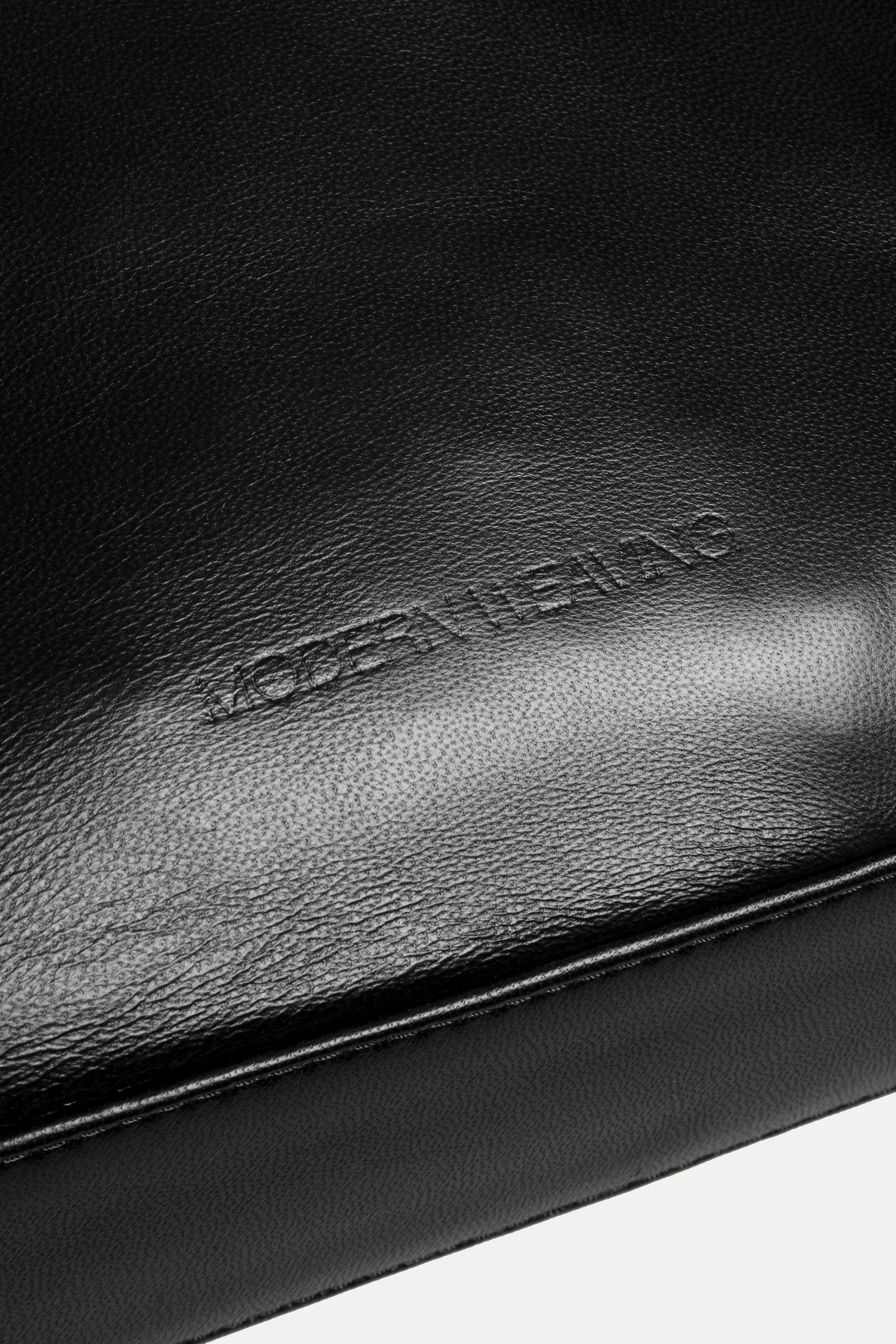 Black Narrow Oval Tote - Image 4