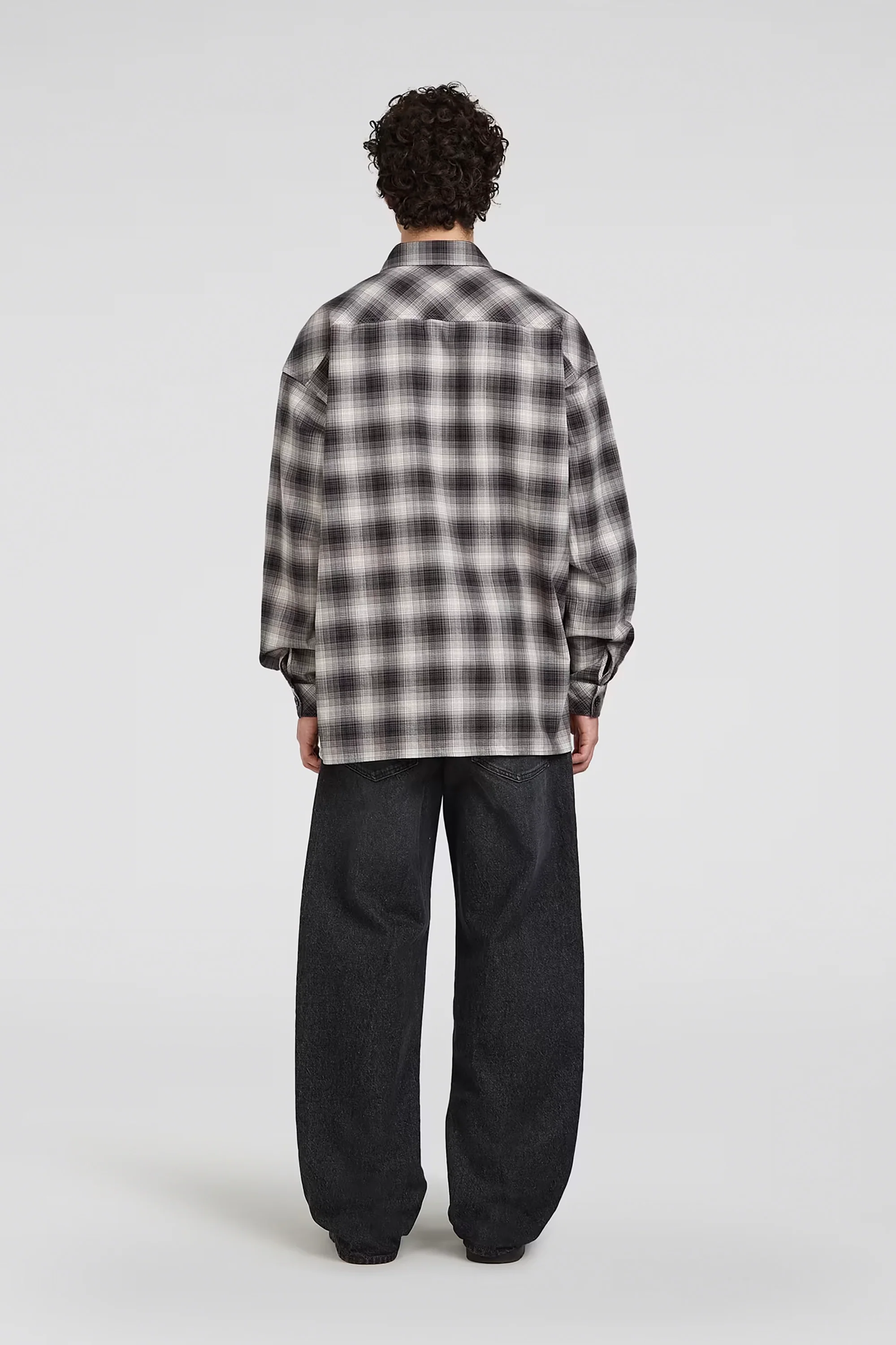 Oversized Check Shirt - Image 5