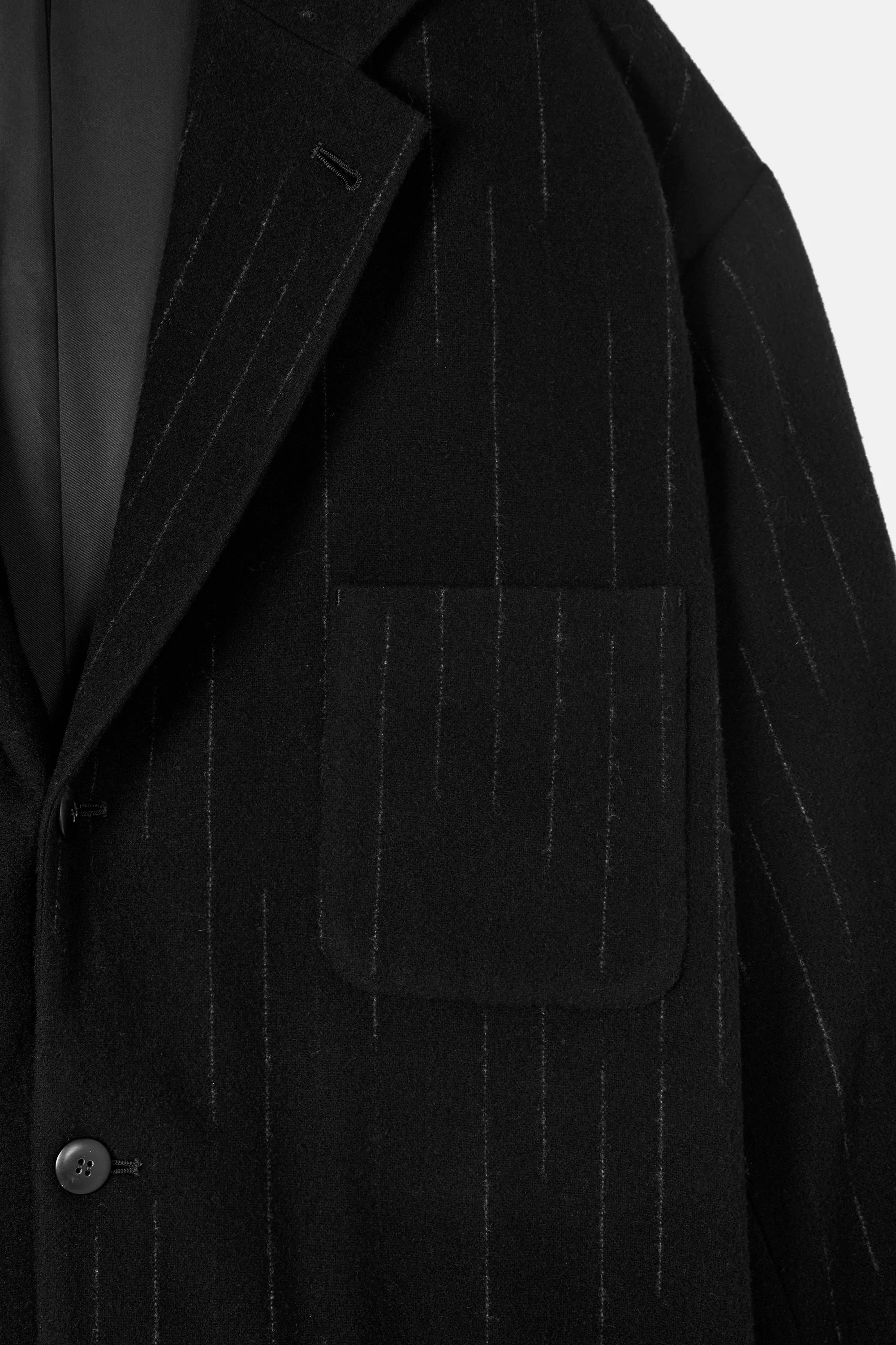 Striped Oversized Jacket - Image 7