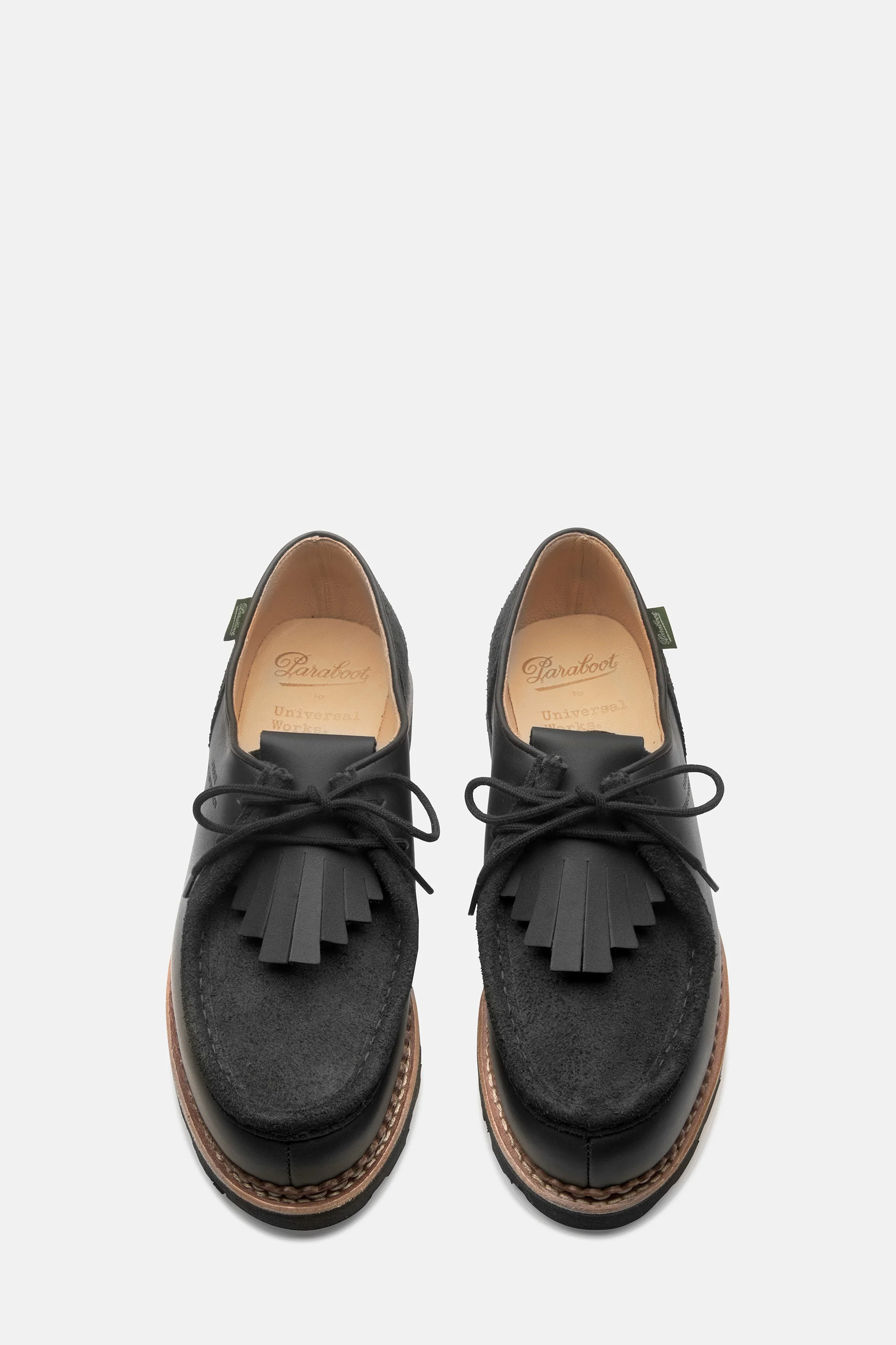 Paraboot X Universal Woorks Michael Black Velvet - Image 4