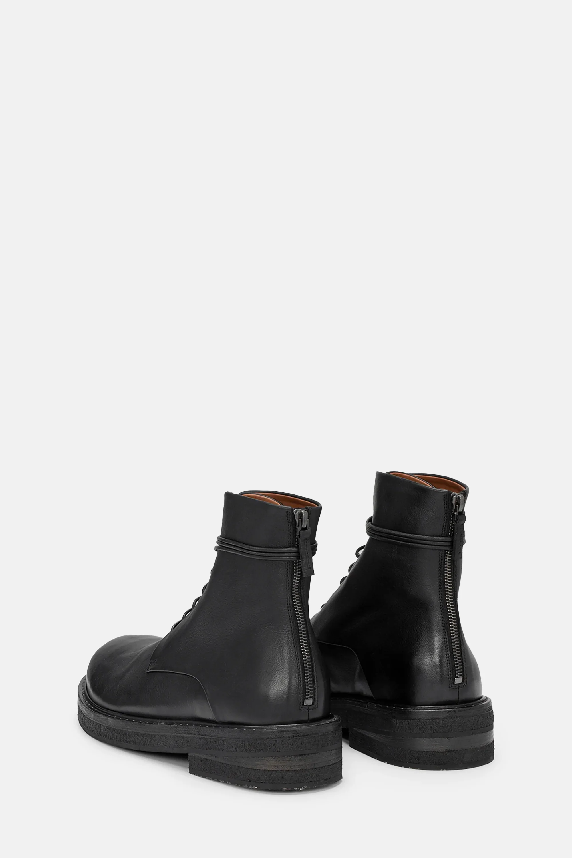 Parrucca Black Leather Combat Boots - Image 3