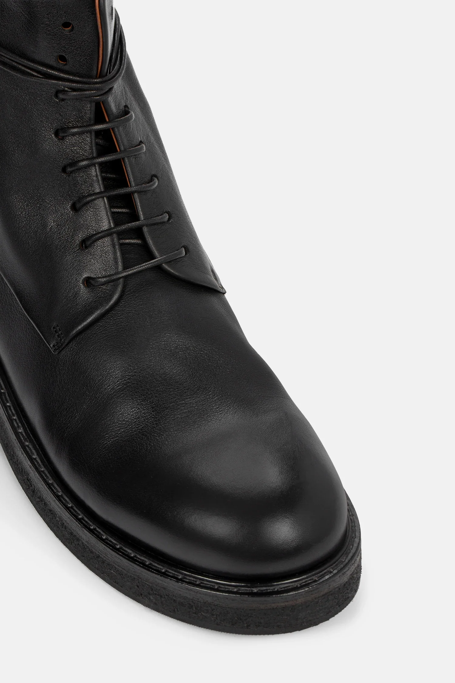 Parrucca Black Leather Combat Boots - Image 4