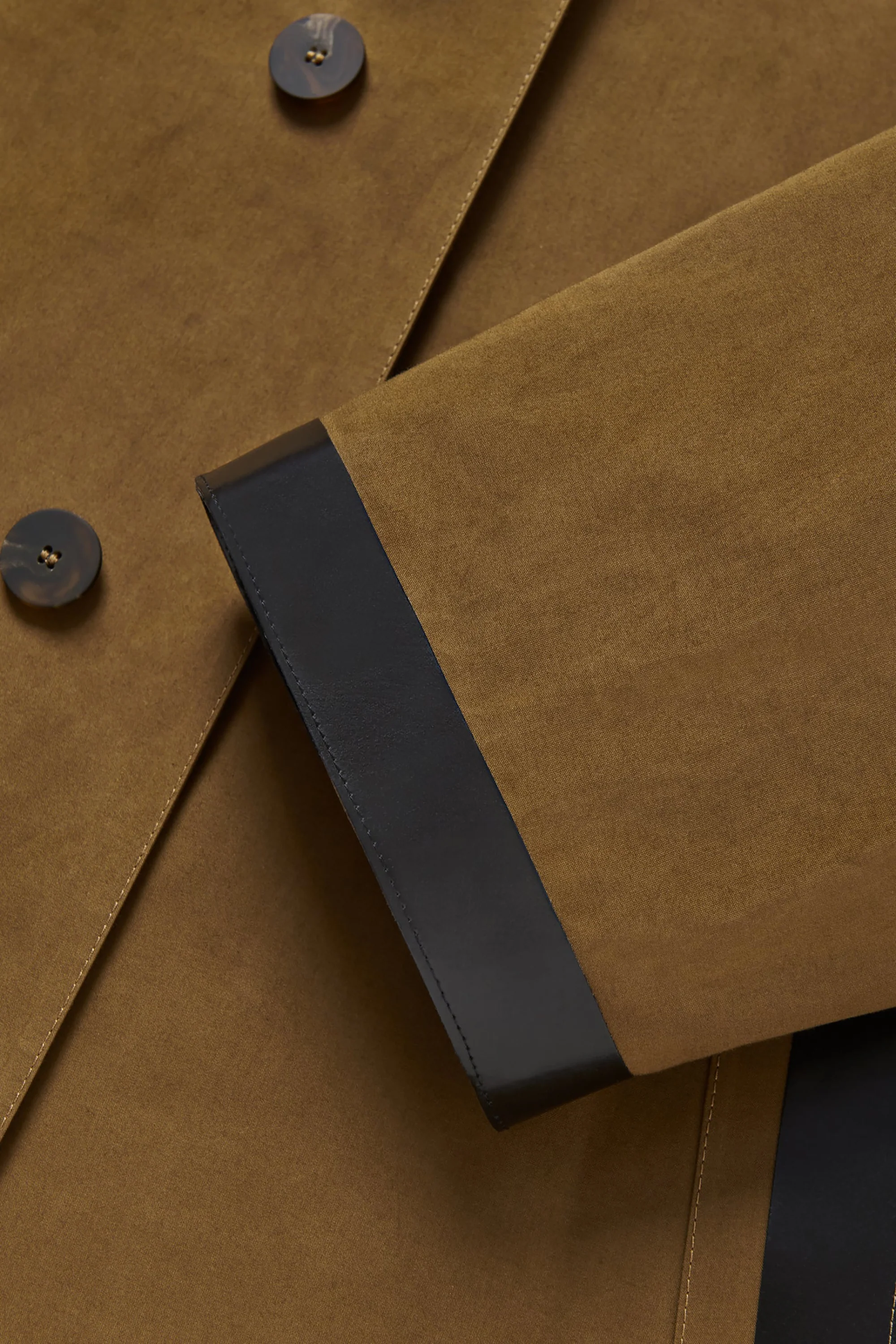 Peat Ettrick Rubberised Long Coat - Image 3
