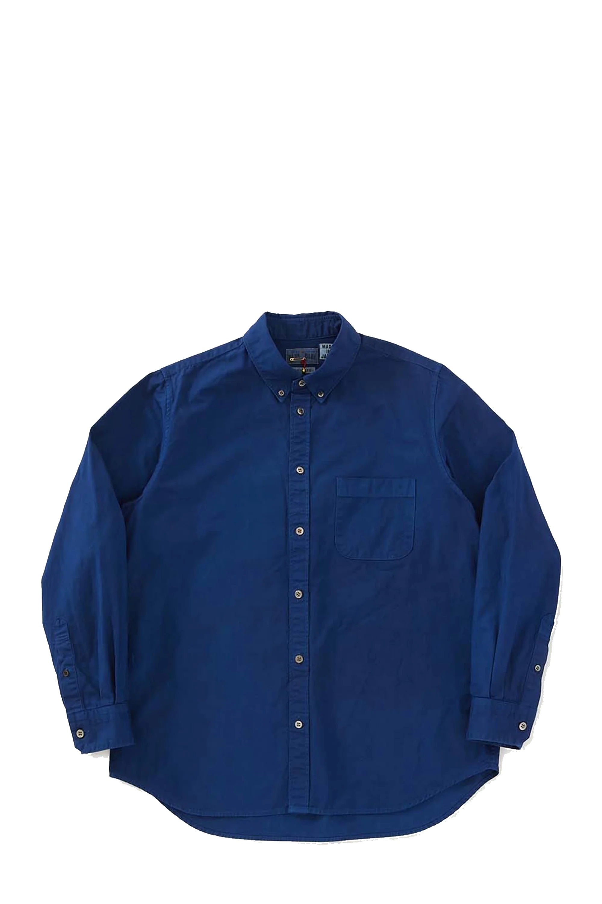 Pure Indigo Button Down Ls Shirt