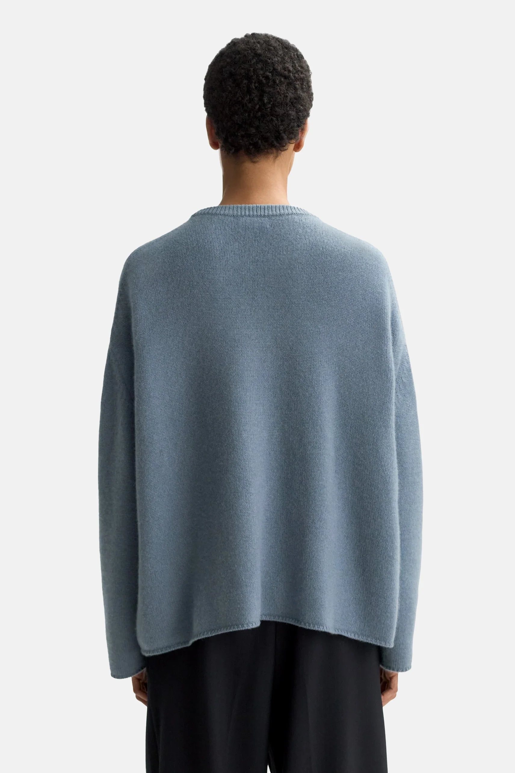 Retro Blue Relaxed Fit Crewneck - Image 4