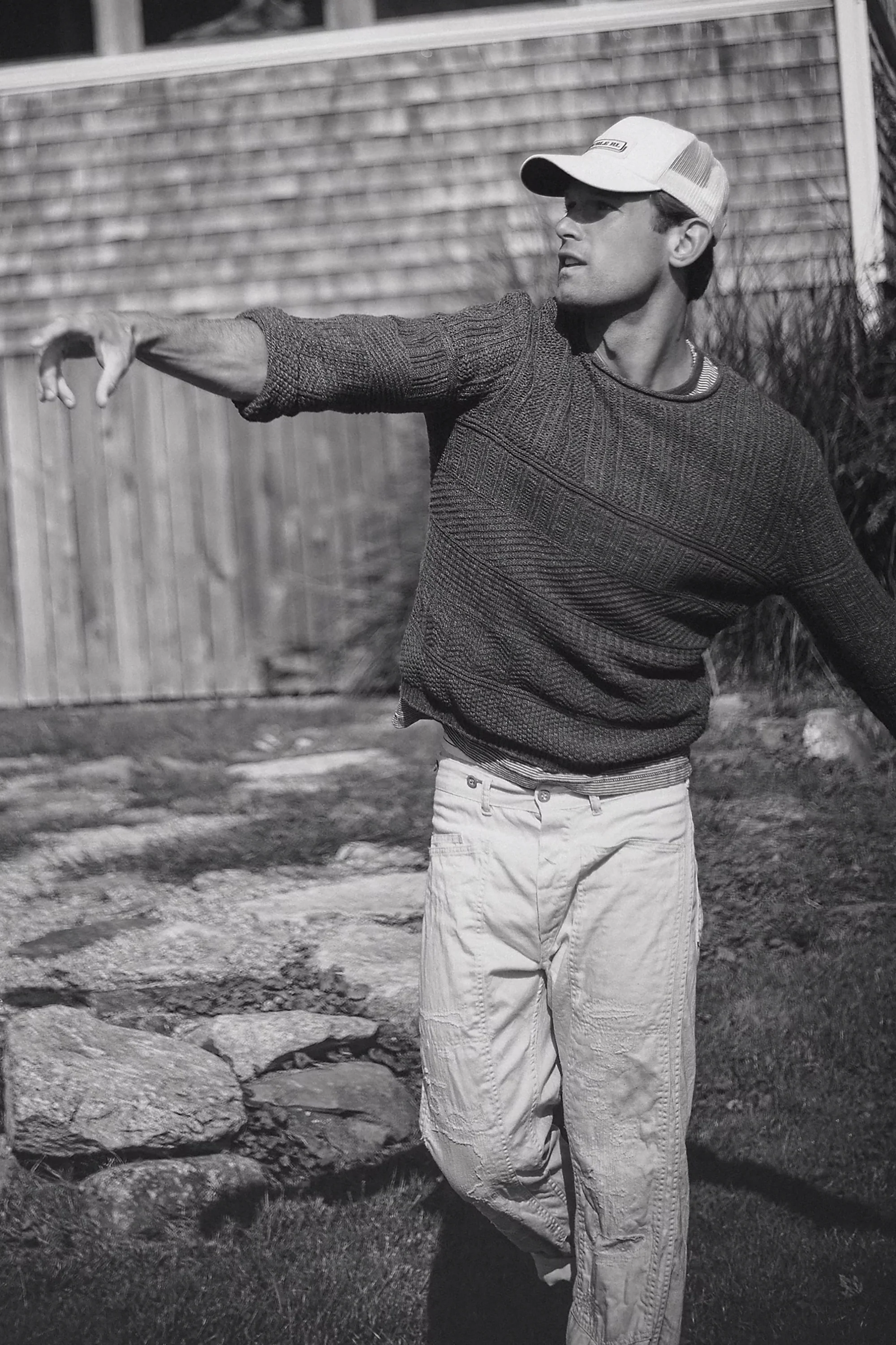 Cotton-Linen Rollneck Jumper - Image 5
