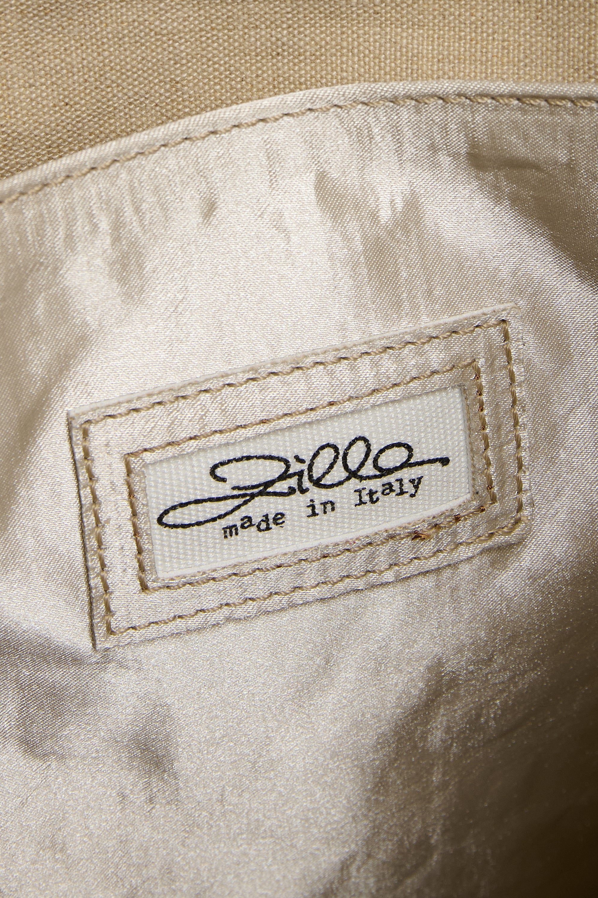 Sand Satin Flat Bag - Image 4