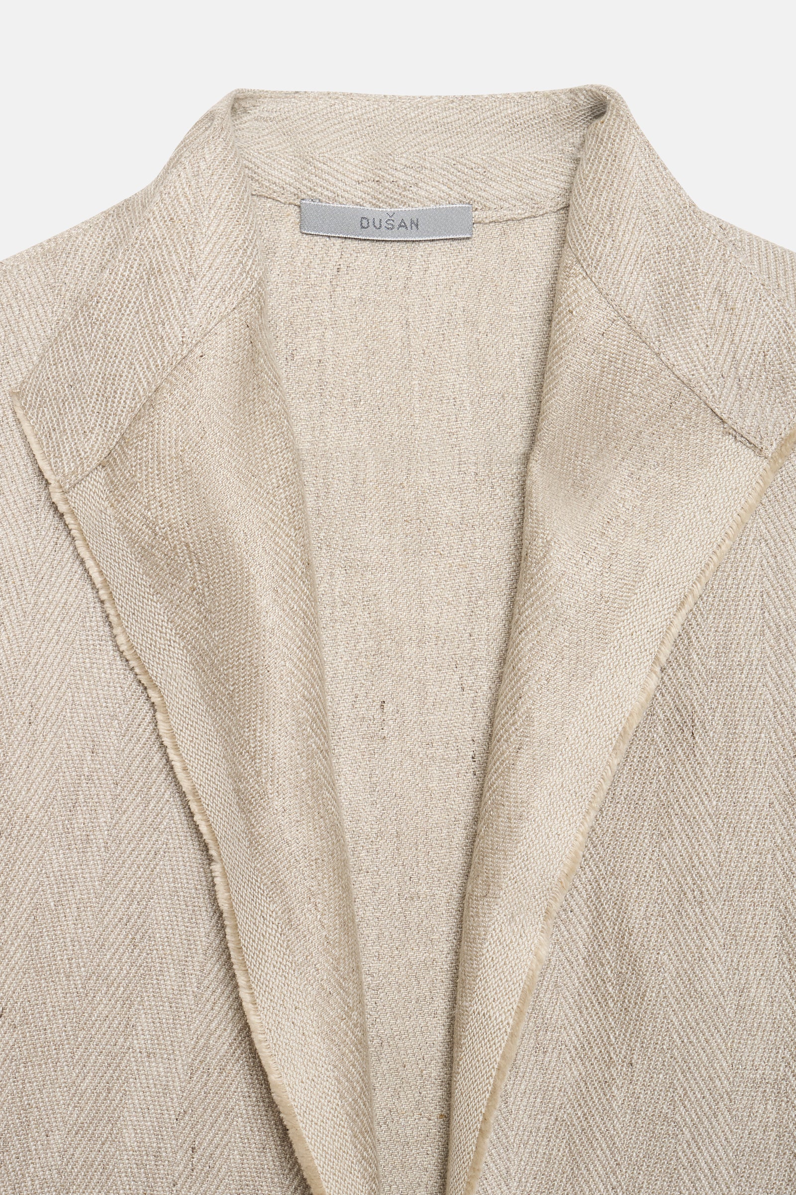 Heavy Linen Short Jacket - Image 4