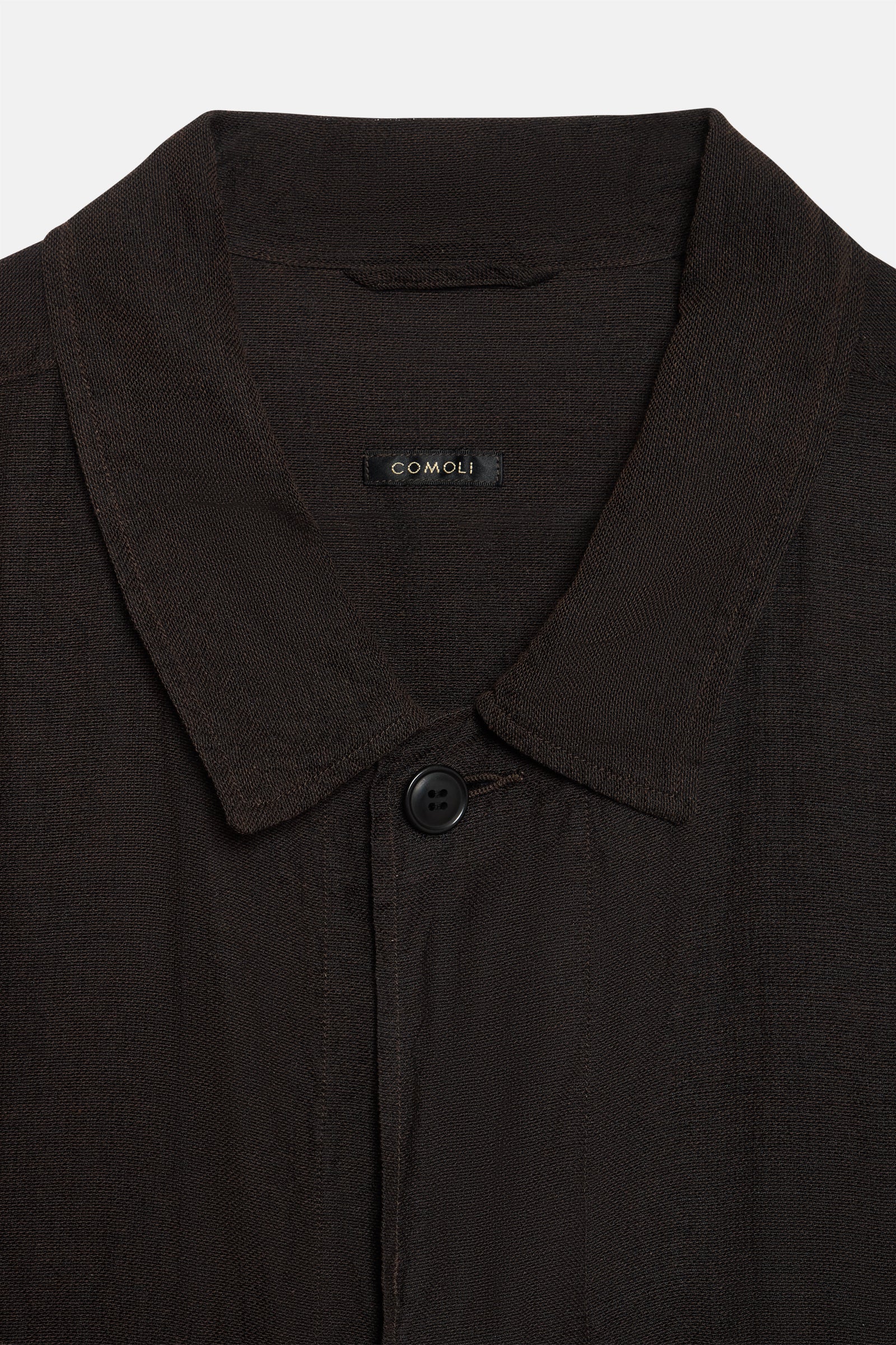 Brown Cotton Silk B.D.U. Jacket - Image 3