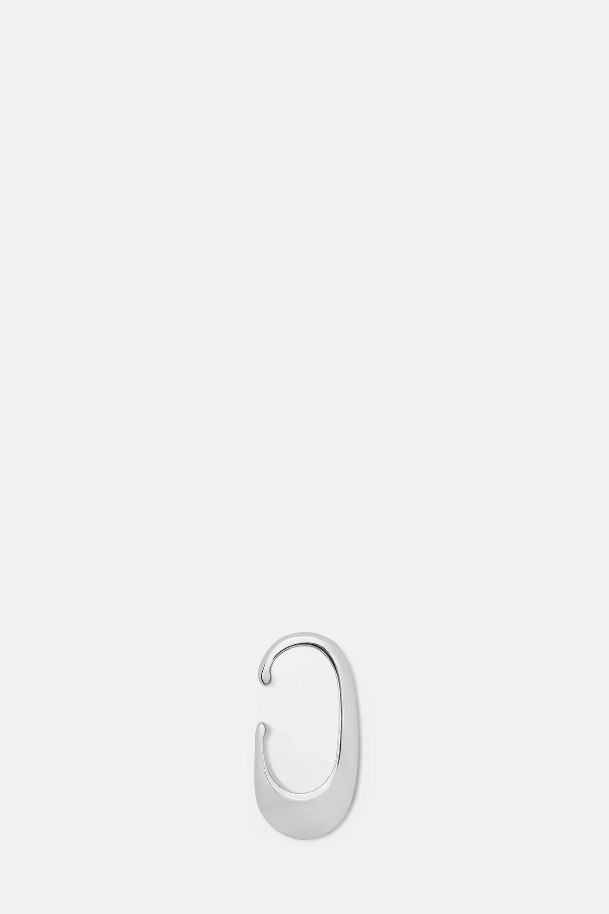 Silver Long Drop Earcuf
