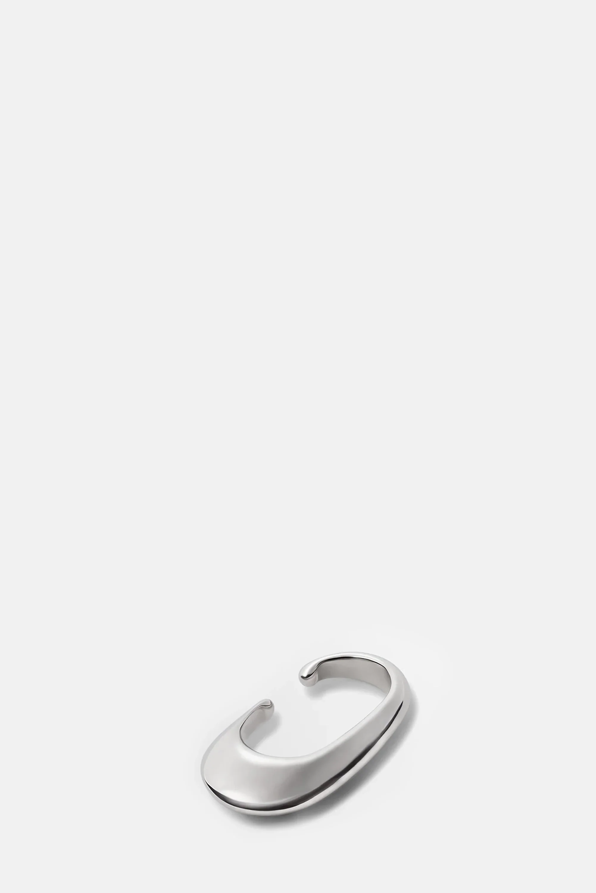 Silver Long Drop Earcuf - Image 2