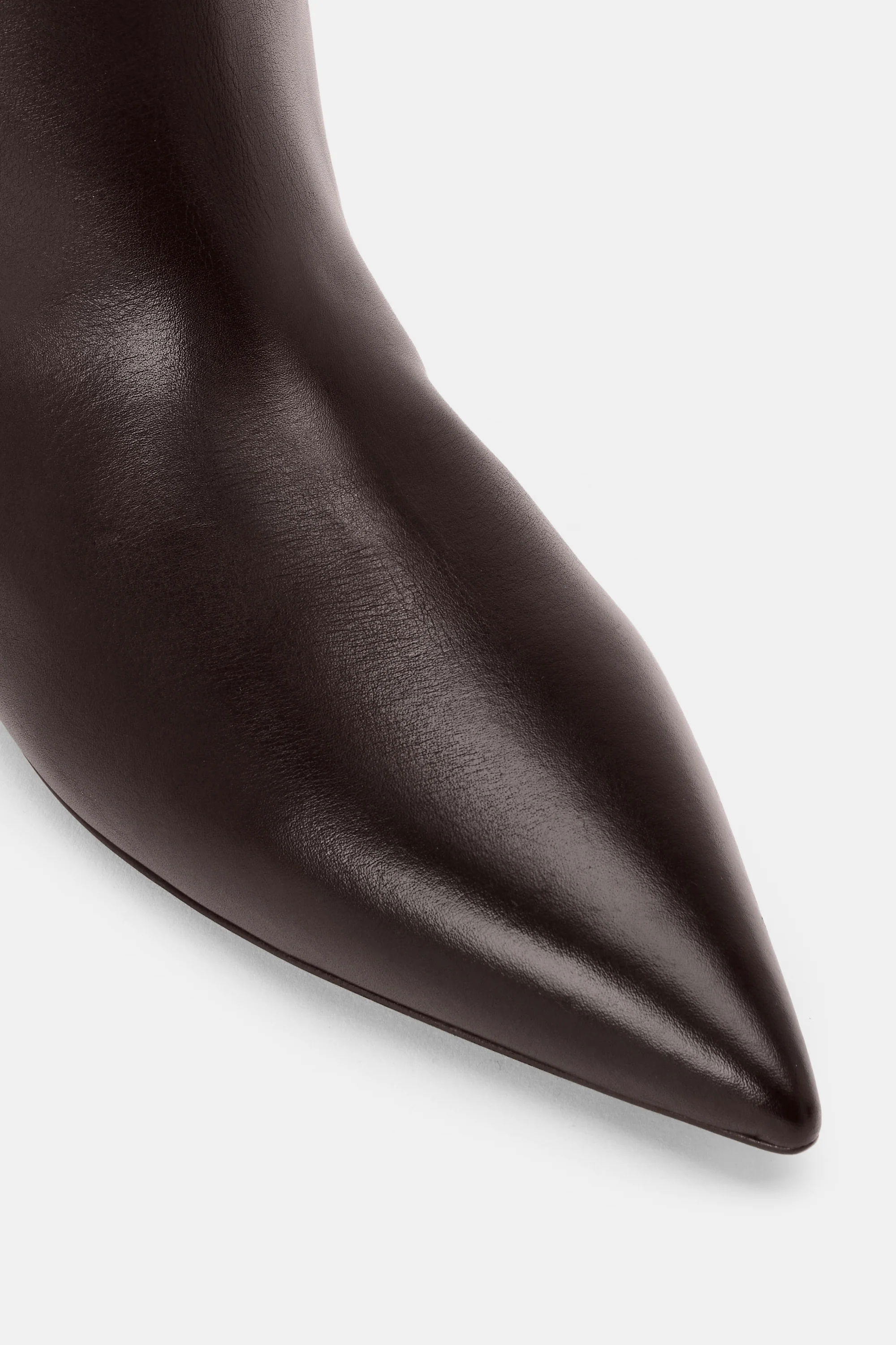 Spino Texano Dark Brown Leather Ankle Boots - Image 4