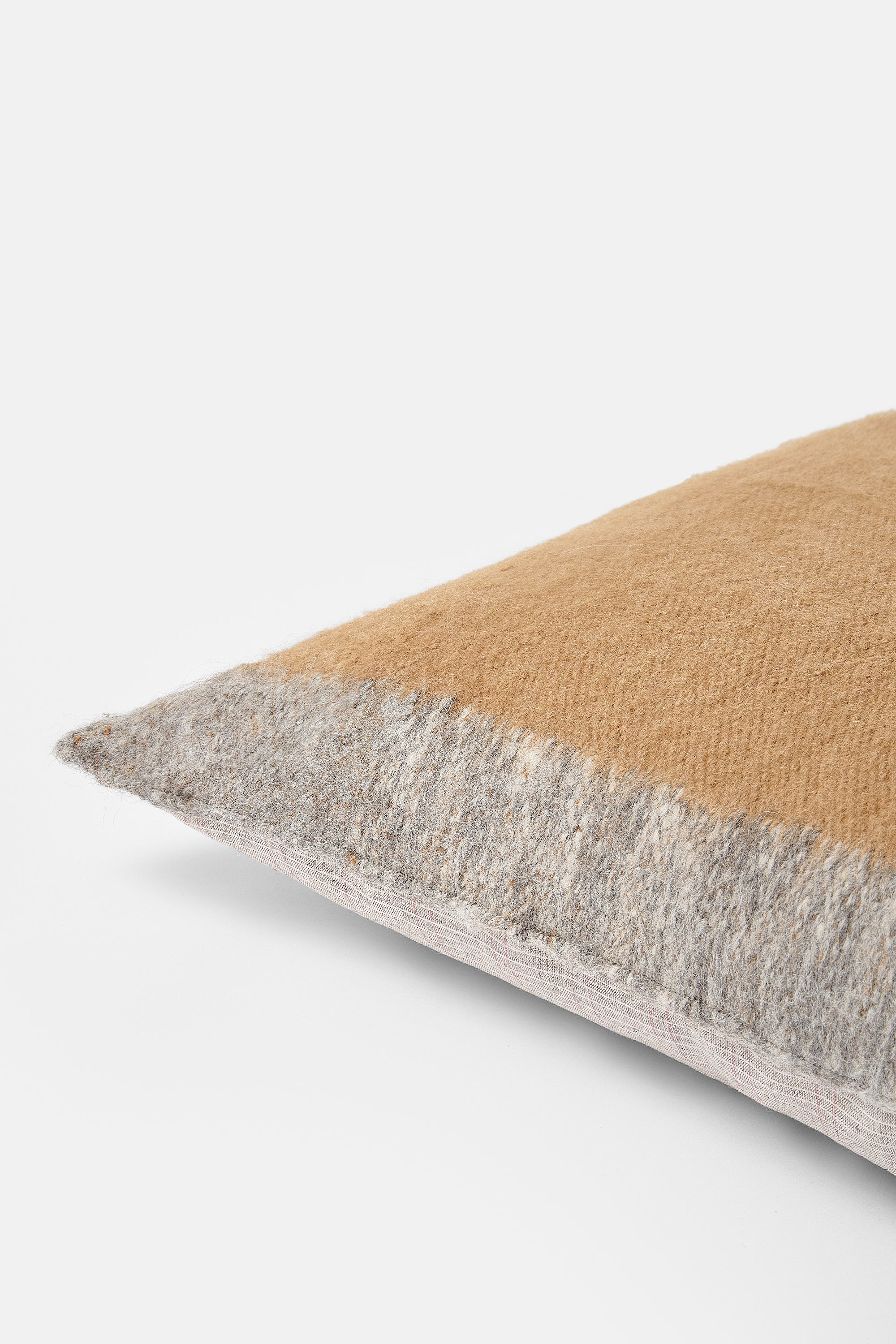 Camel Grey Stitched Pillowcase - Image 3