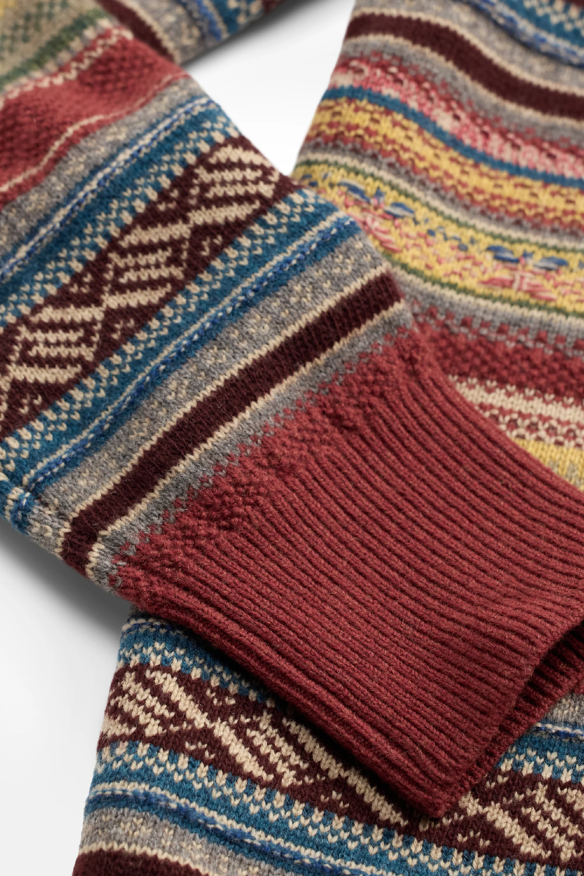 Stripe Henly Long Sleeve Pullover - Image 4