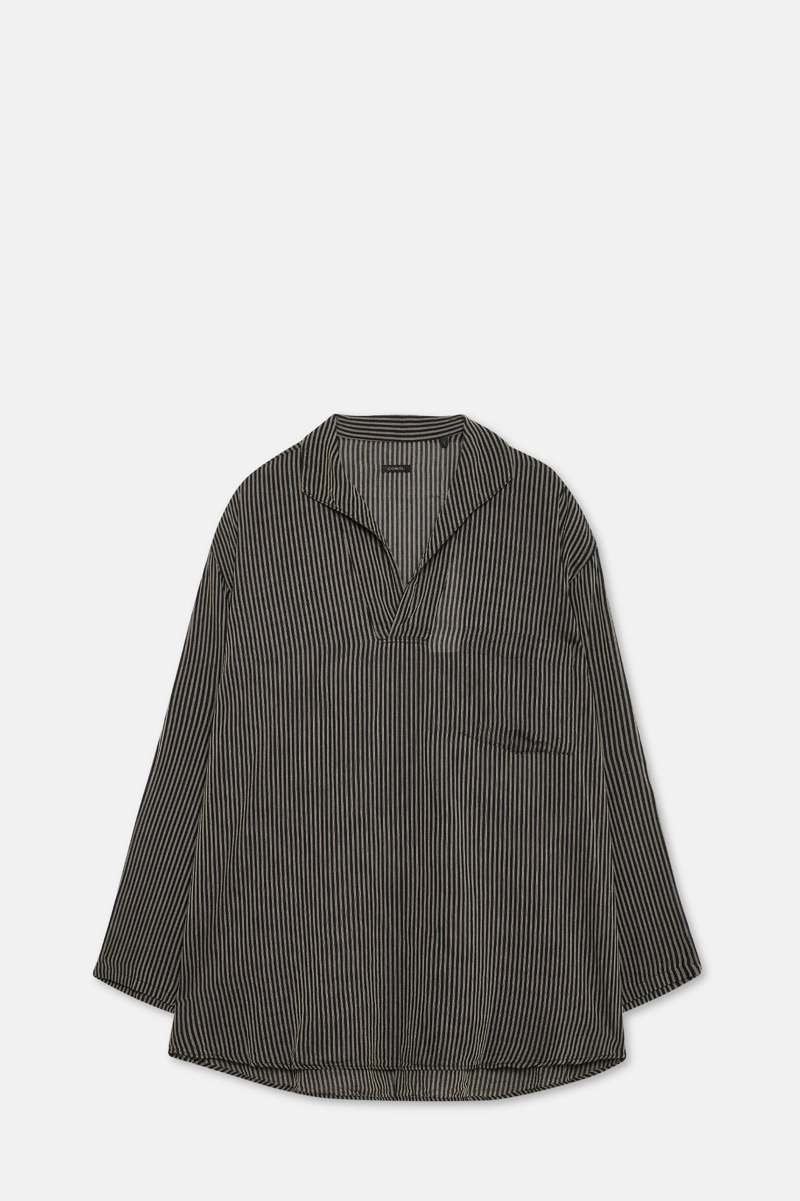 Skipper Stripe Silk Shirt