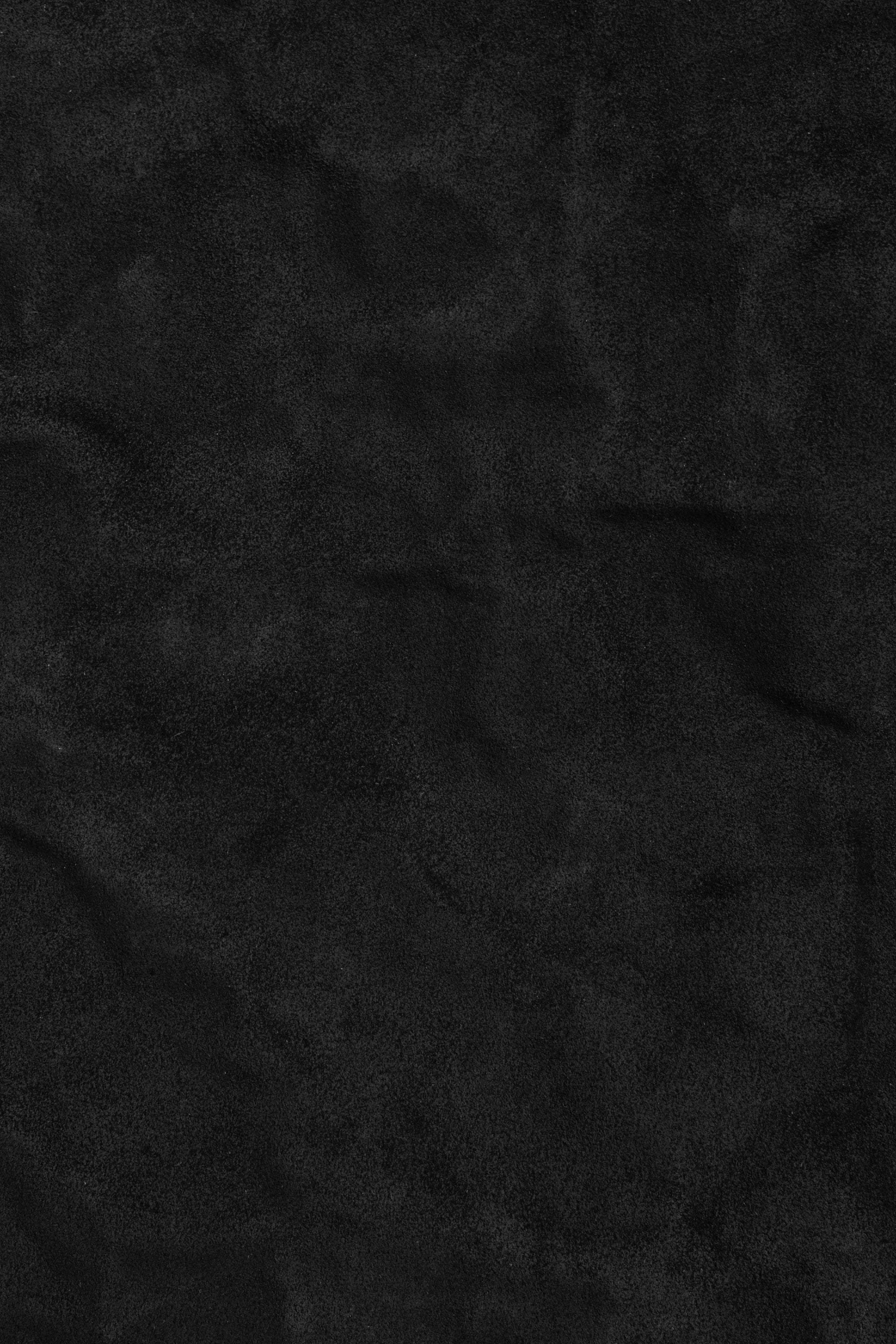 Black Suede Leather Maxi Basket - Image 9