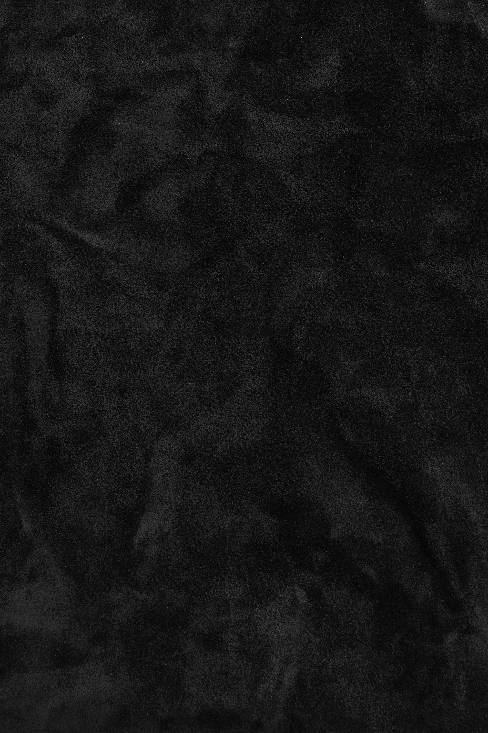 Black Suede Leather Medium City Shopper - Image 7