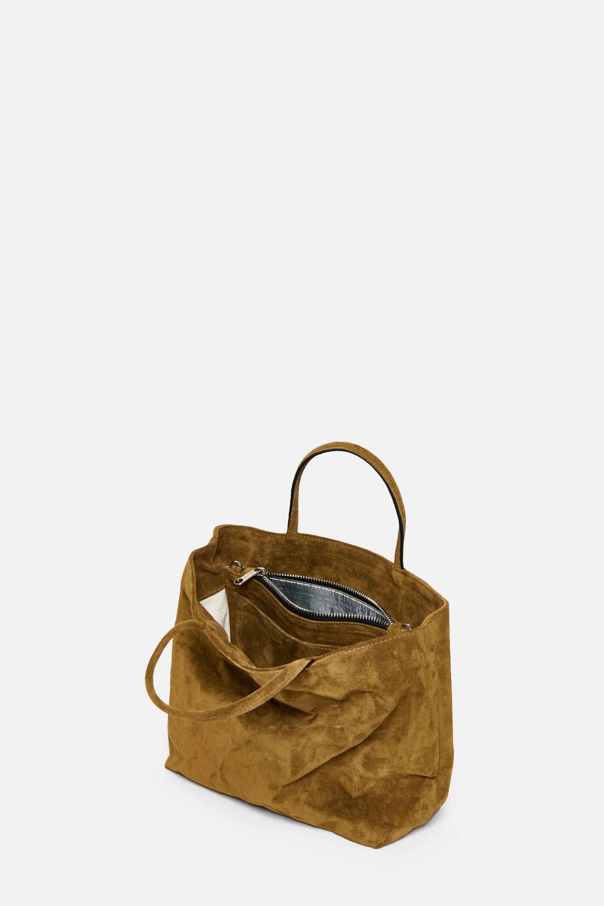 Avana Suede Leather Mini City Shopper - Image 4