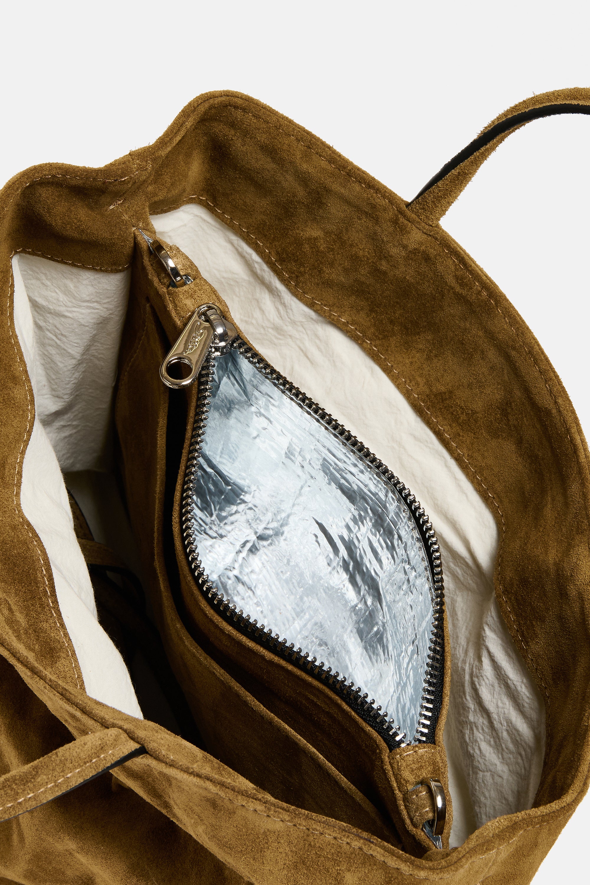 Avana Suede Leather Mini City Shopper - Image 5