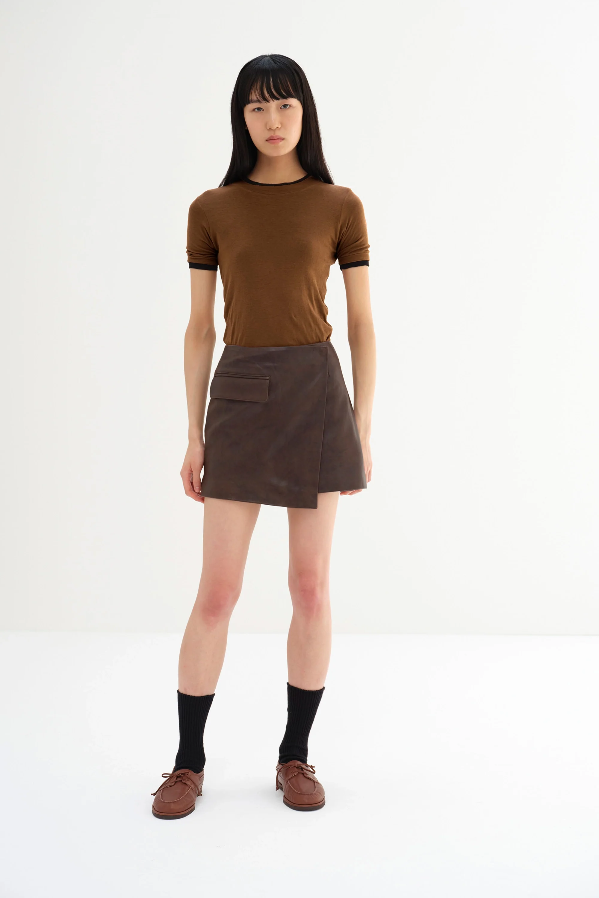 Super High Gauge Sheer Rib Tee - Image 6