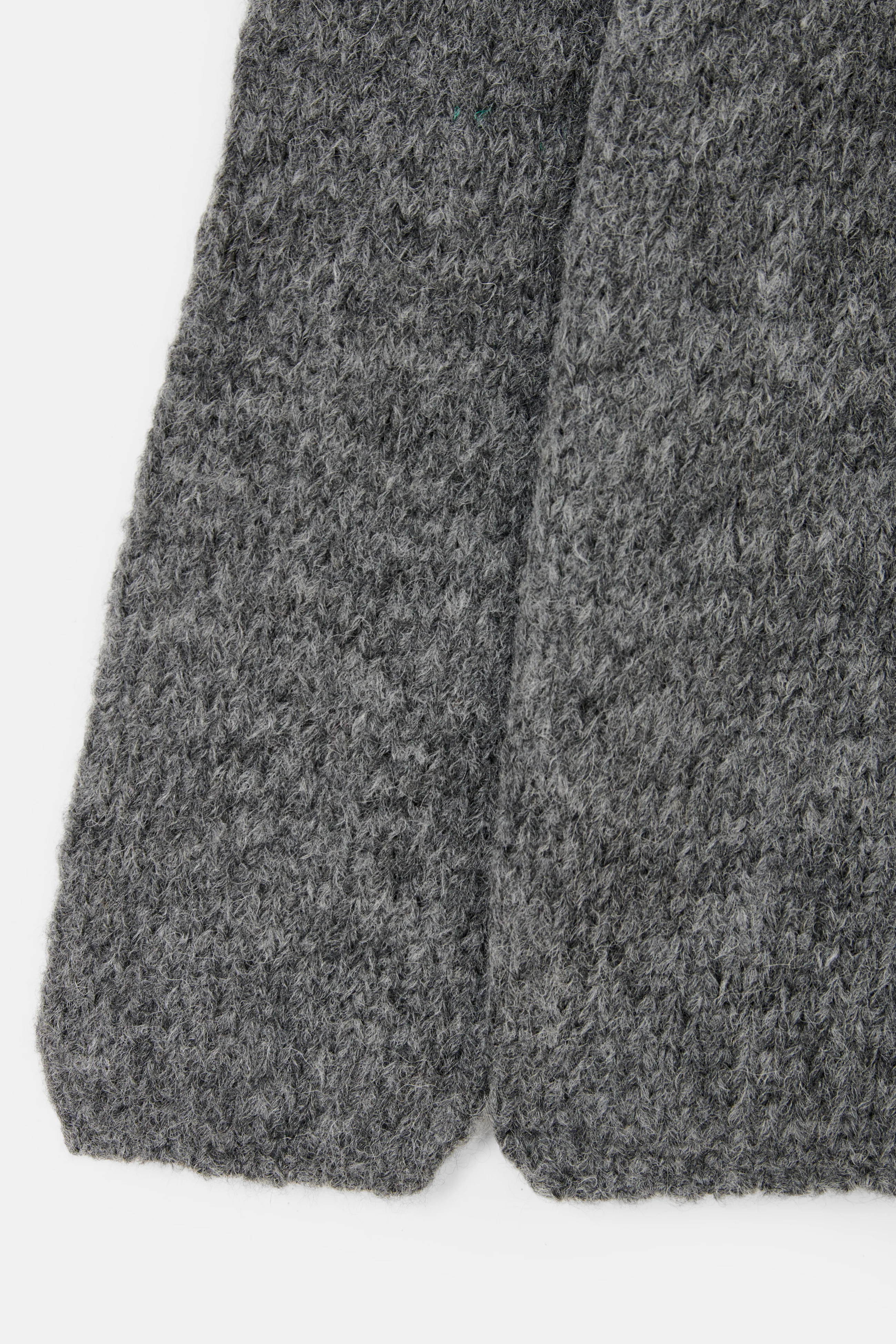 Dark Grey Sweater Round Neck Fairisle Lady’S - Image 4