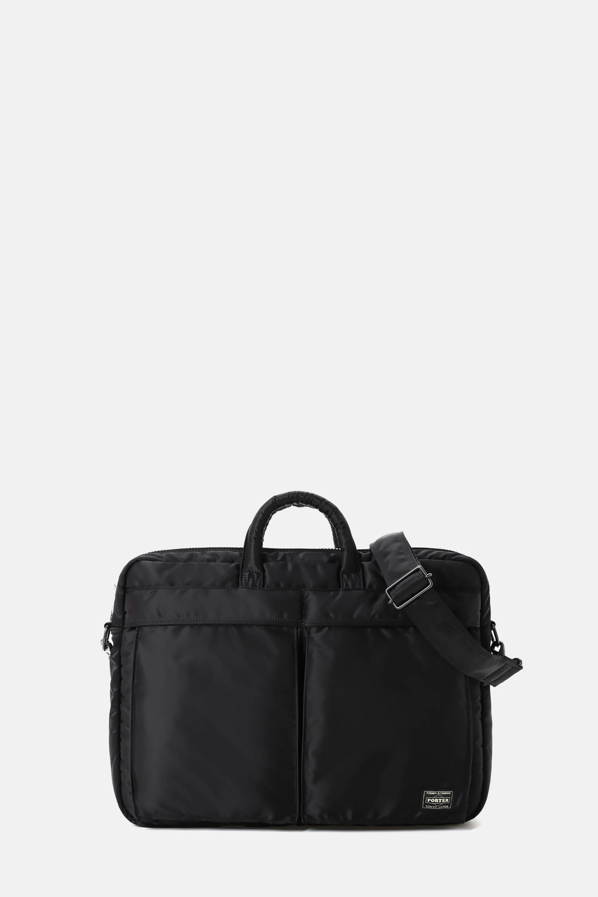 Black Tanker 2Way Document Bag