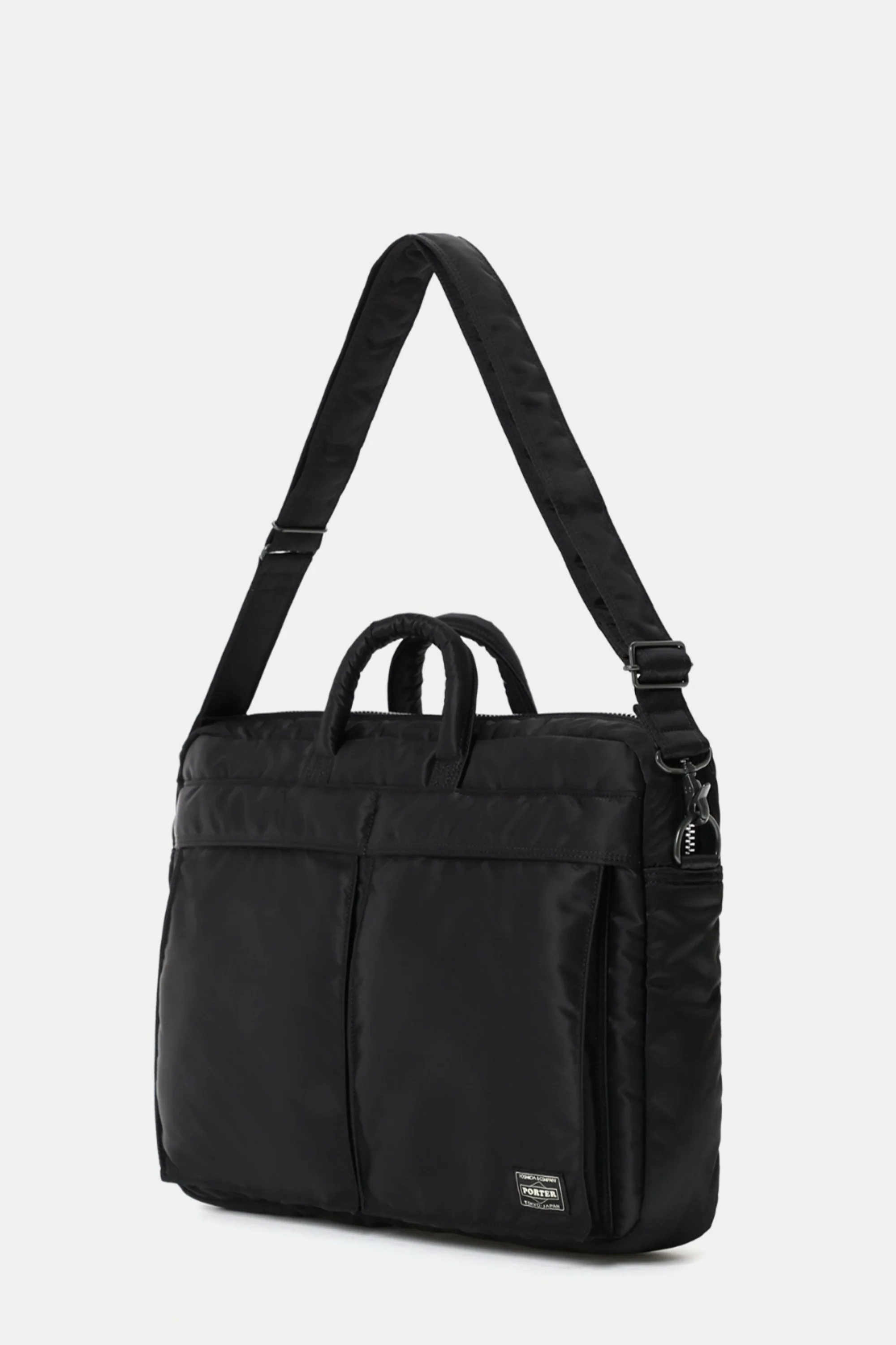 Black Tanker 2Way Document Bag - Image 2