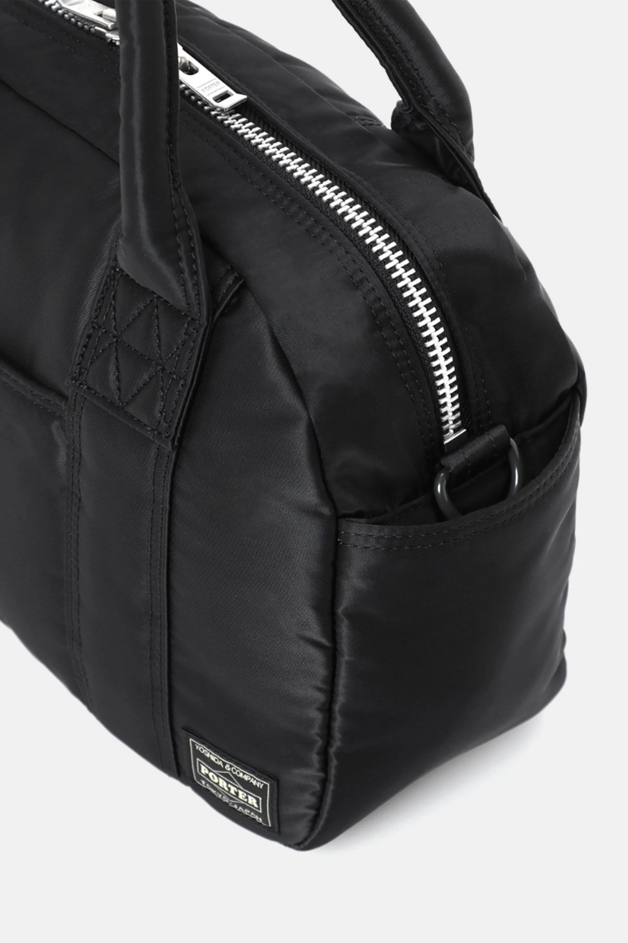 Black Tanker Boston Bag - Image 4