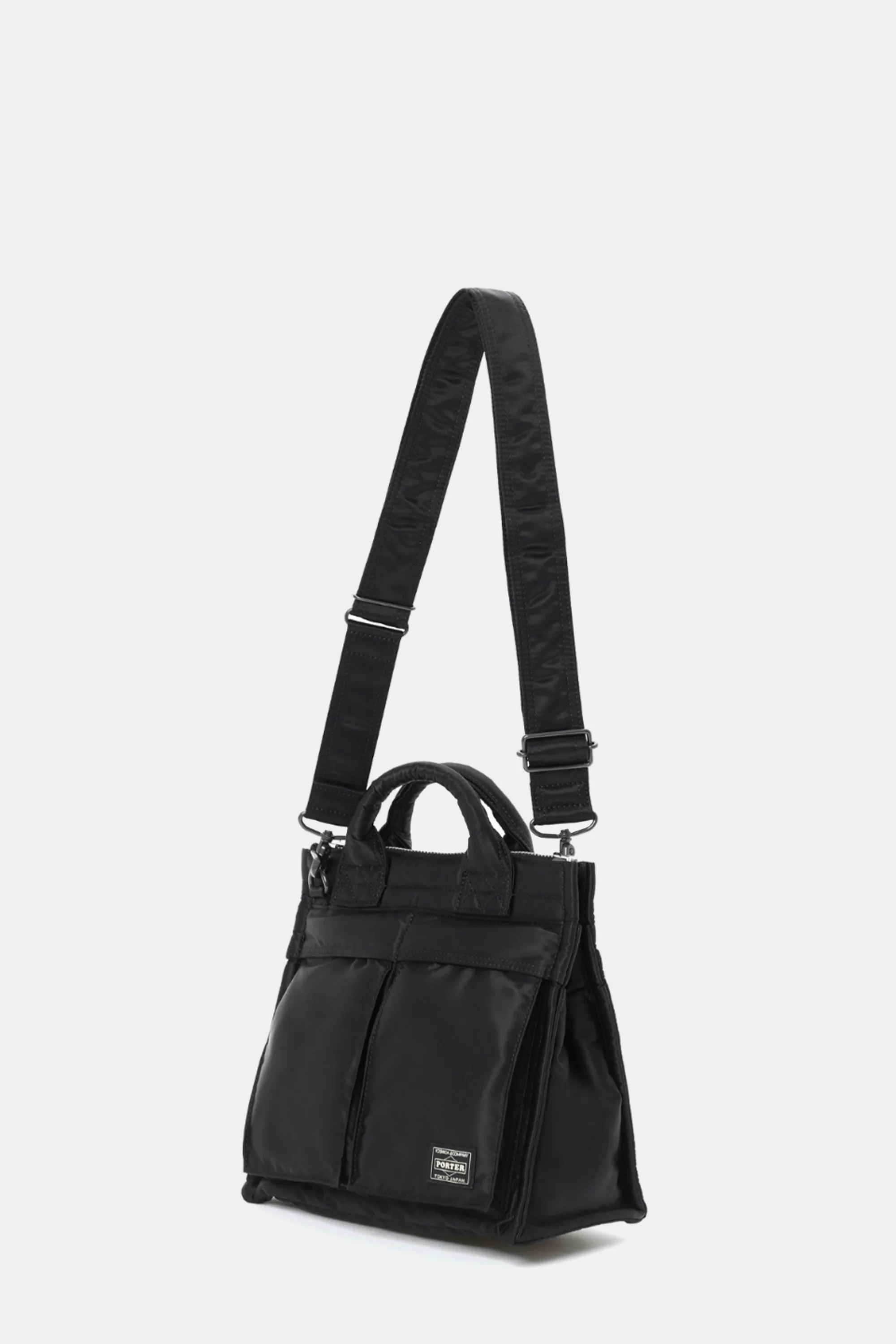 Black Tanker Square Tote Bag - Image 2