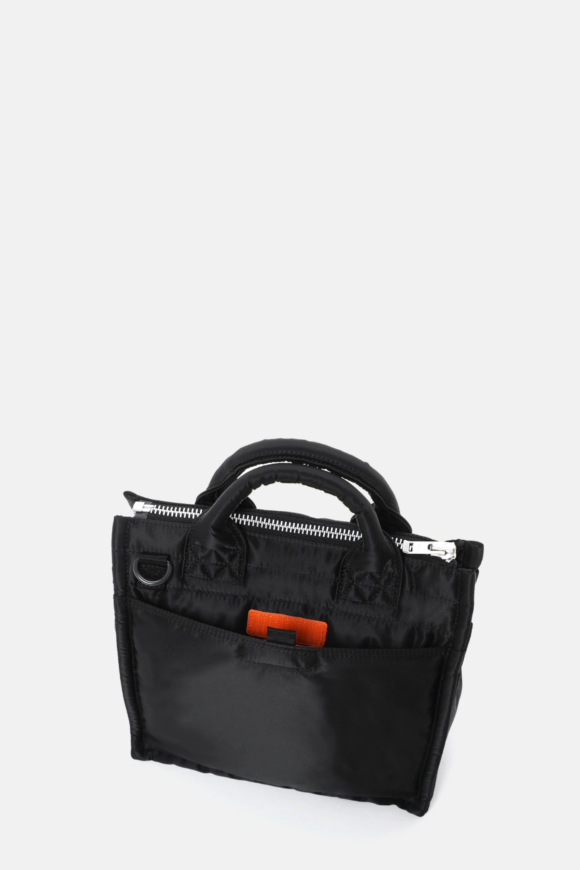 Black Tanker Square Tote Bag - Image 3