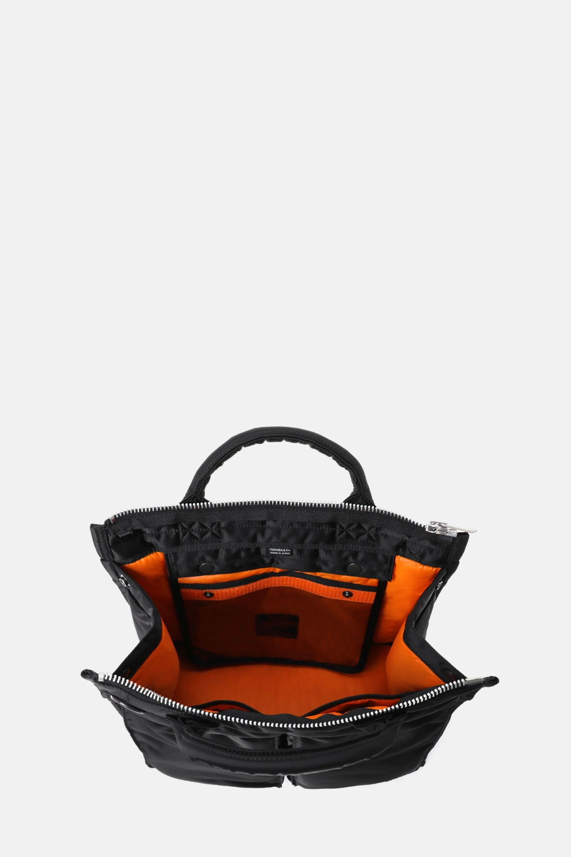 Black Tanker Square Tote Bag (L) - Image 4